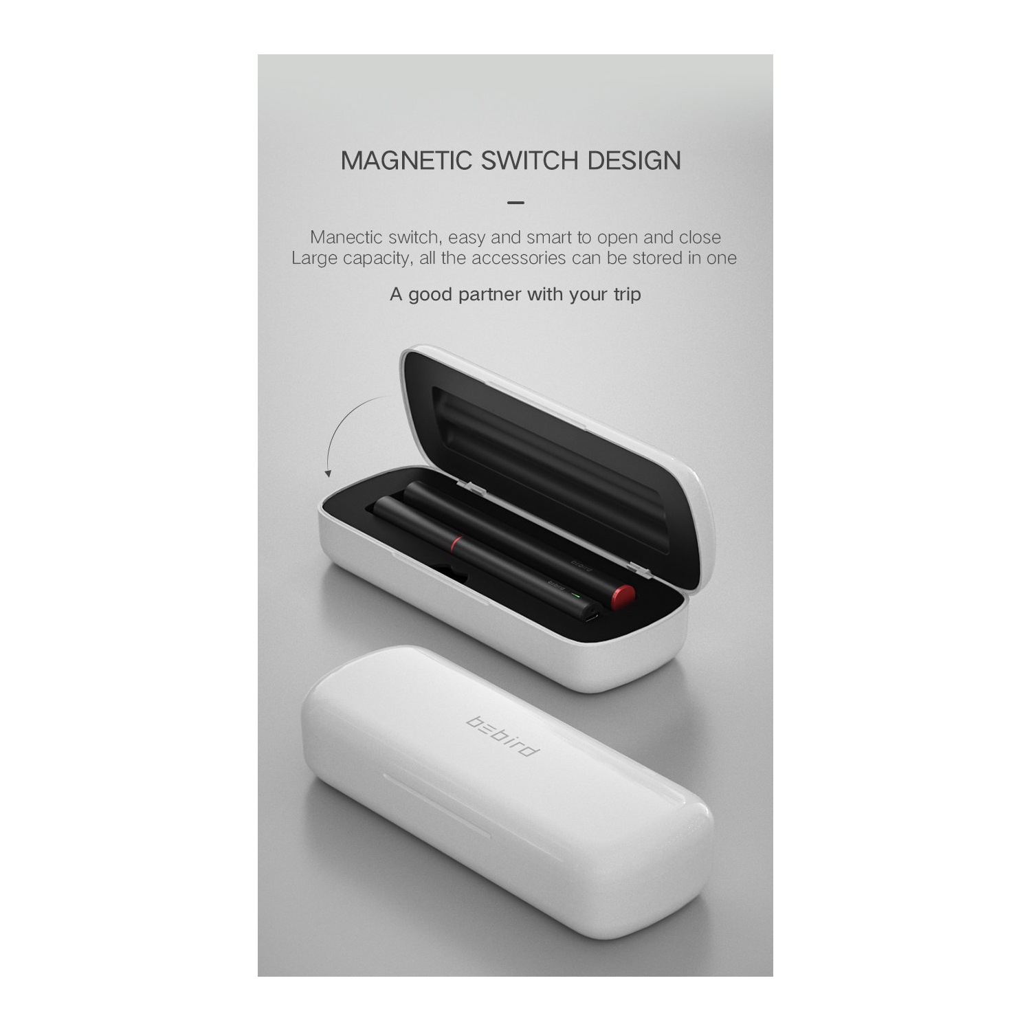 BEBIRD A2 Otoscope intelligent visible couleur argentée
