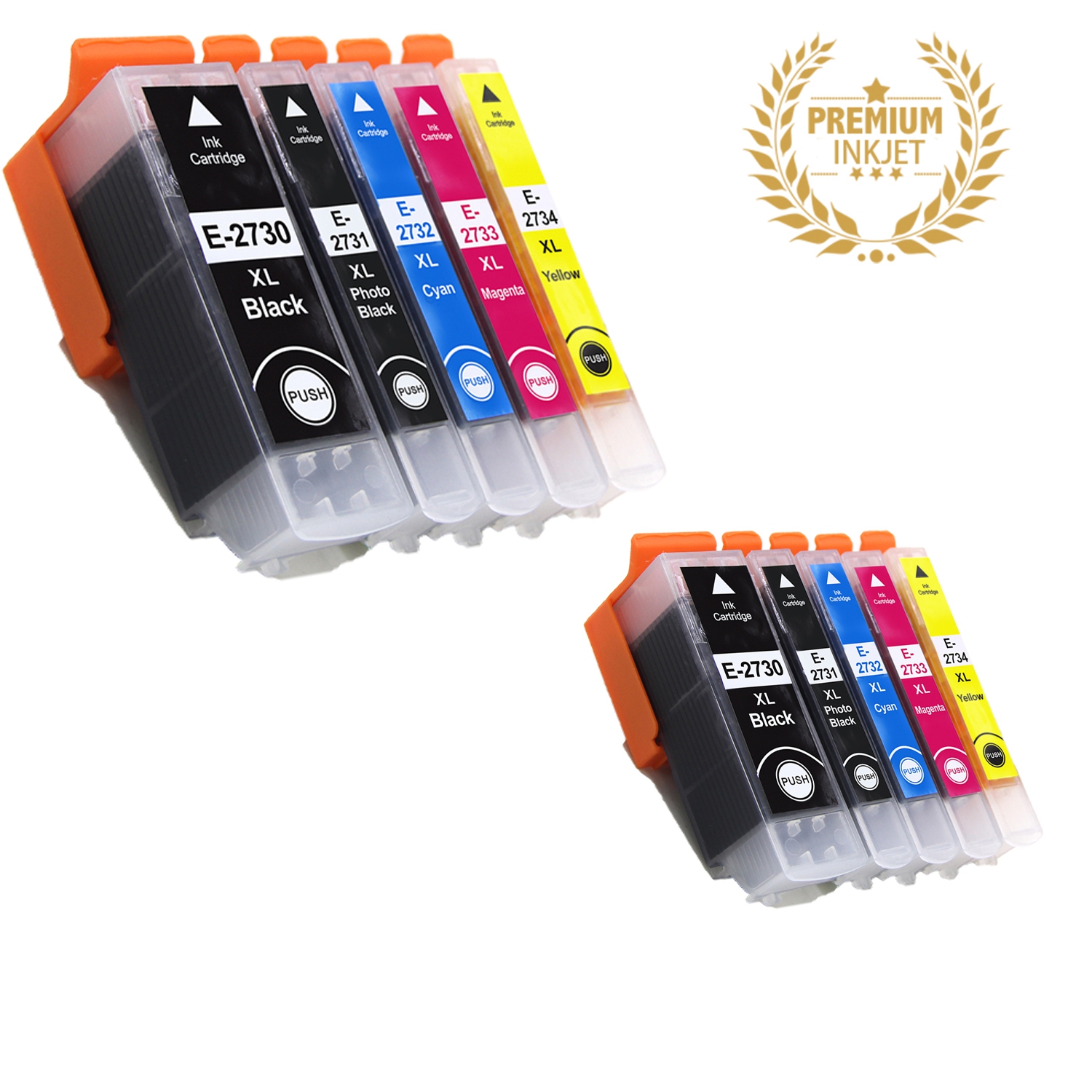 Ultra Ink™ 2 Sets EPSON T273 BK/M/Y/C Inkjet COMBO-Epson Printer XP520/600/610/620/800/810/820