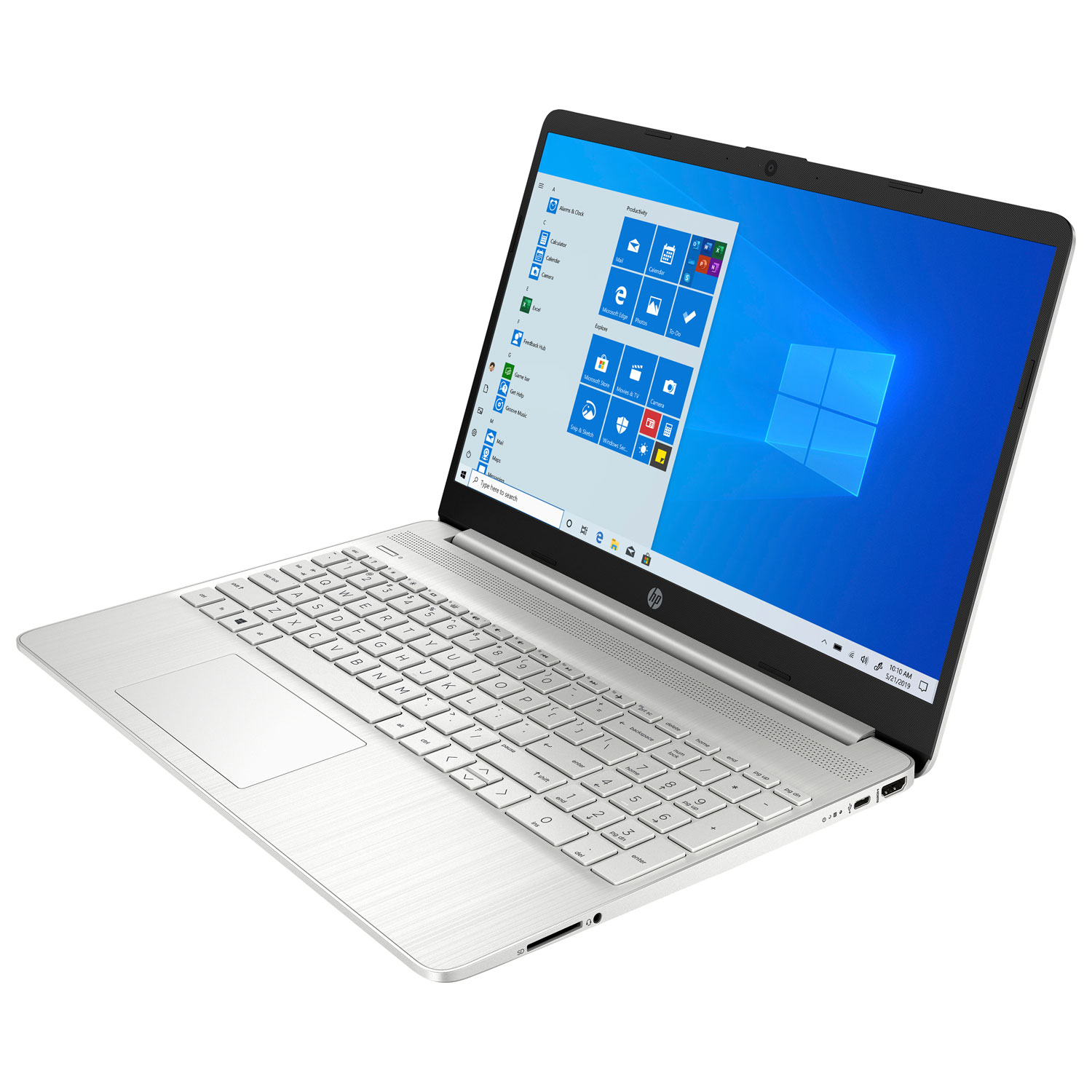 HP 15.6" Laptop - Natural Silver