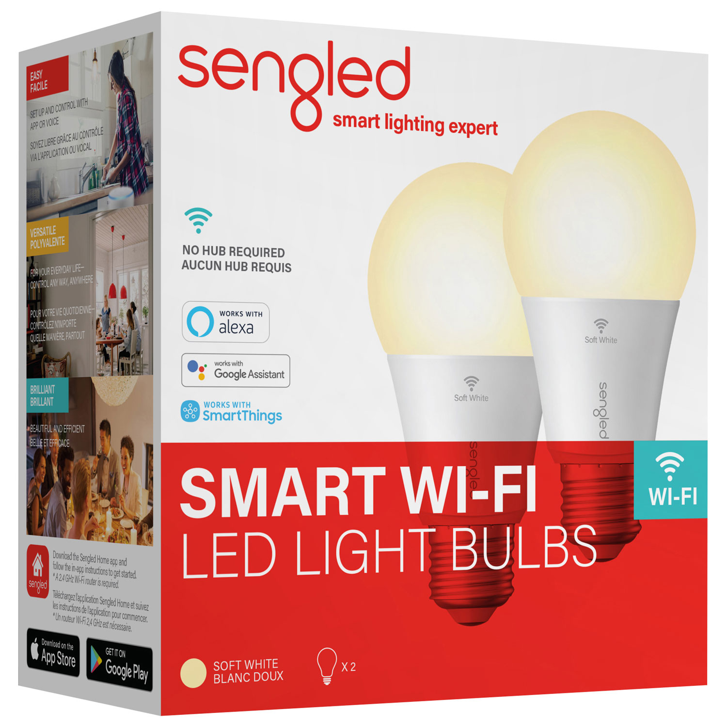 Sengled Smart Wi-Fi LED Soft White A19 Bulb – Sengled Canada