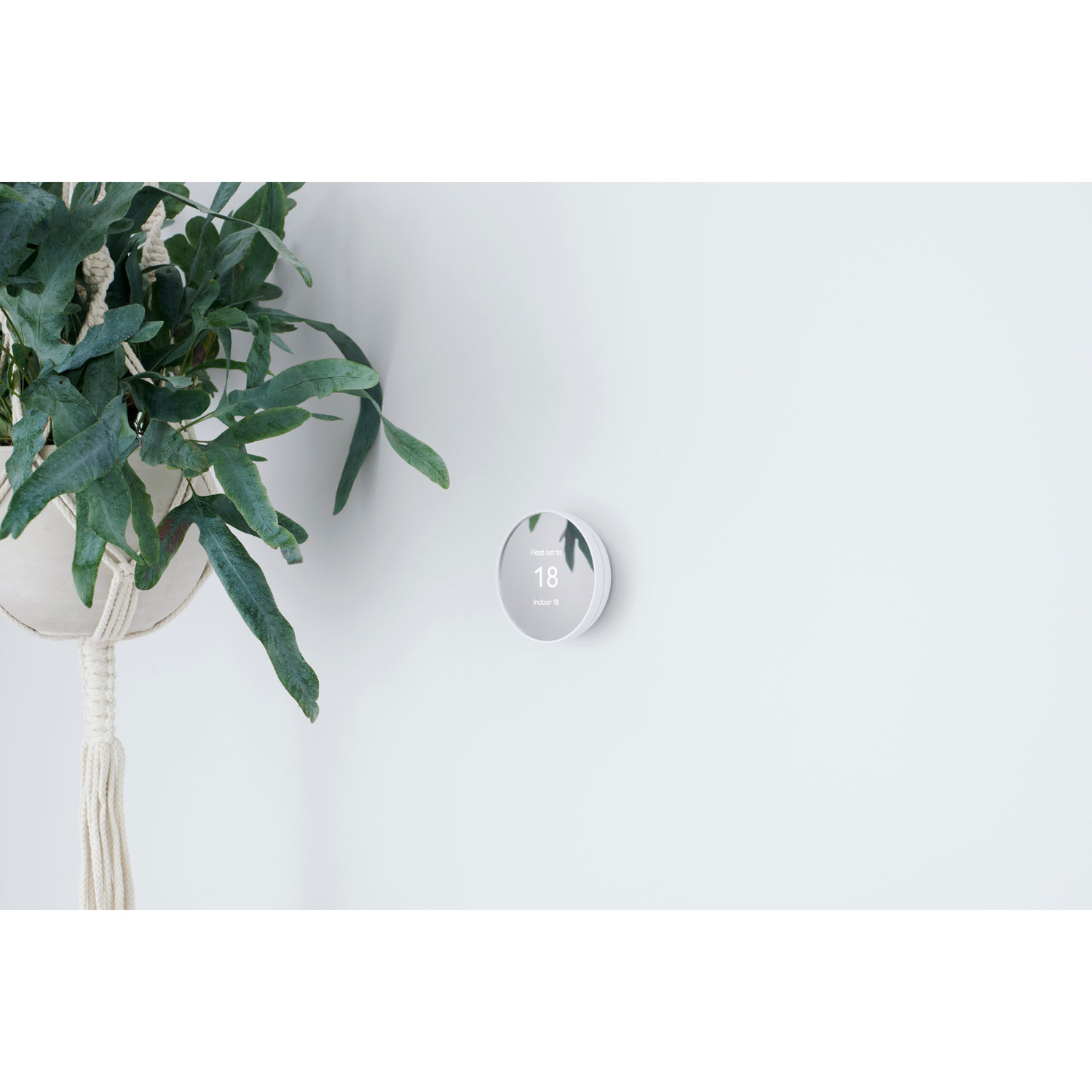 Google Nest Wi-Fi Smart Thermostat - Snow