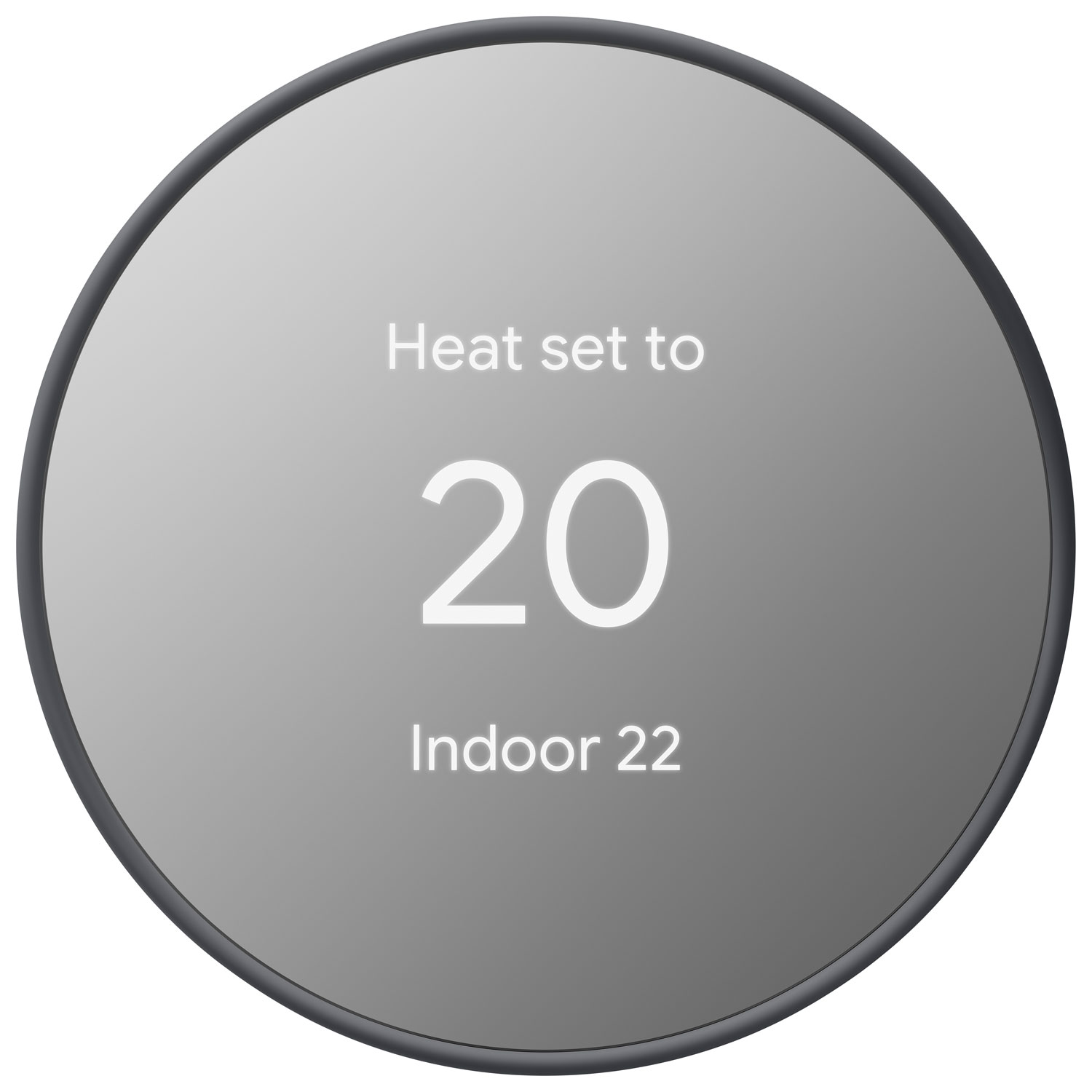 Google Nest Wi-Fi Smart Thermostat - Charcoal
