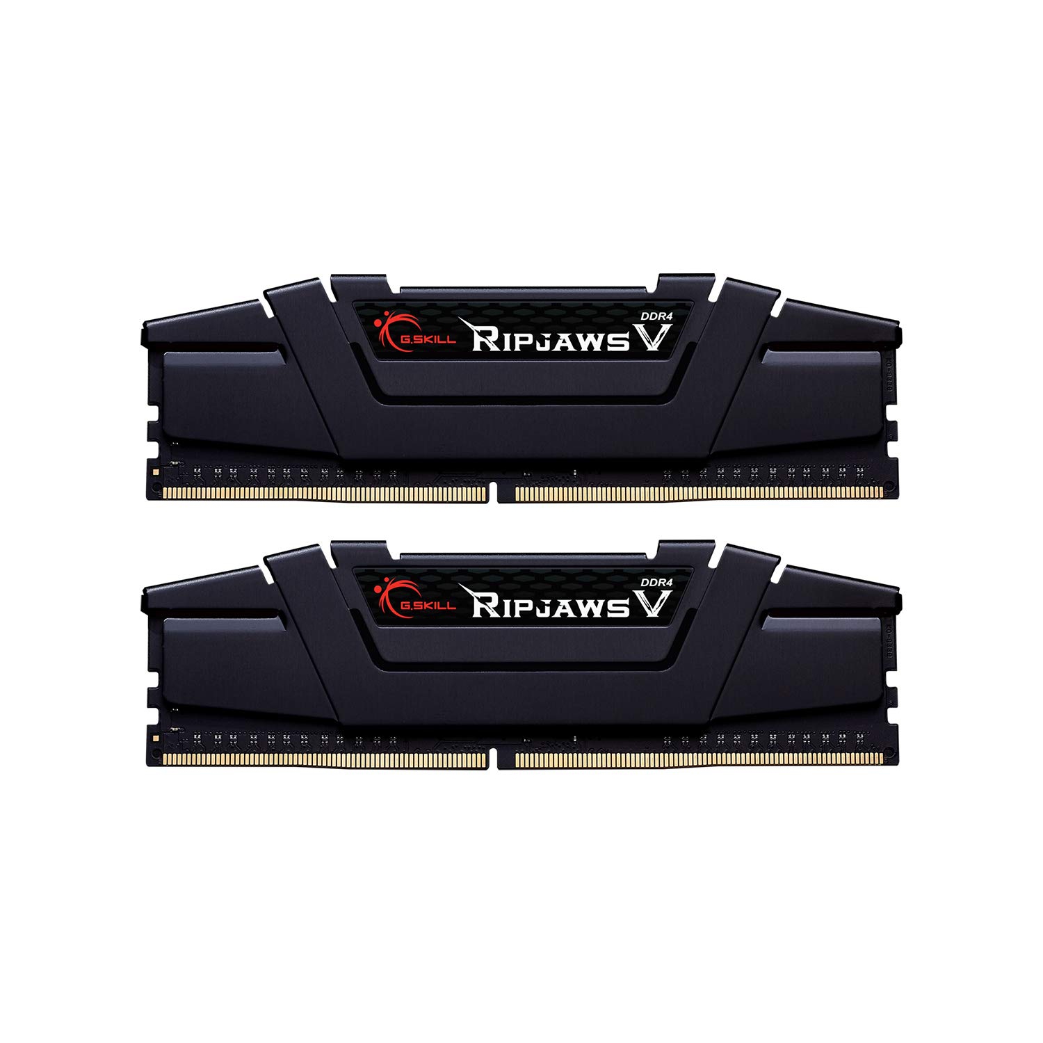 Ripjaws V Series 32GB (2 x 16GB) 288-Pin SDRAM (PC4-28800) DDR4 3600 CL16-19-19-39 1.35V Dual Channel Desktop Memory Model F4-3600C16D-32GVKC