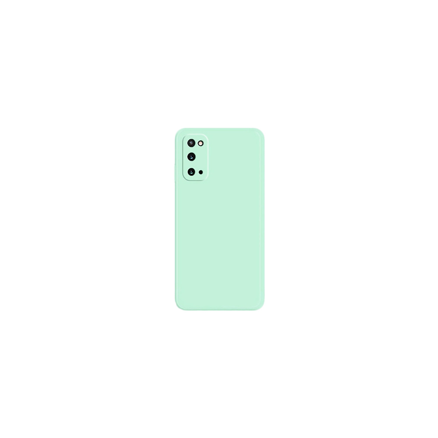 PANDACO Soft Shell Matte Mint Blue Case for Samsung Galaxy Note 20