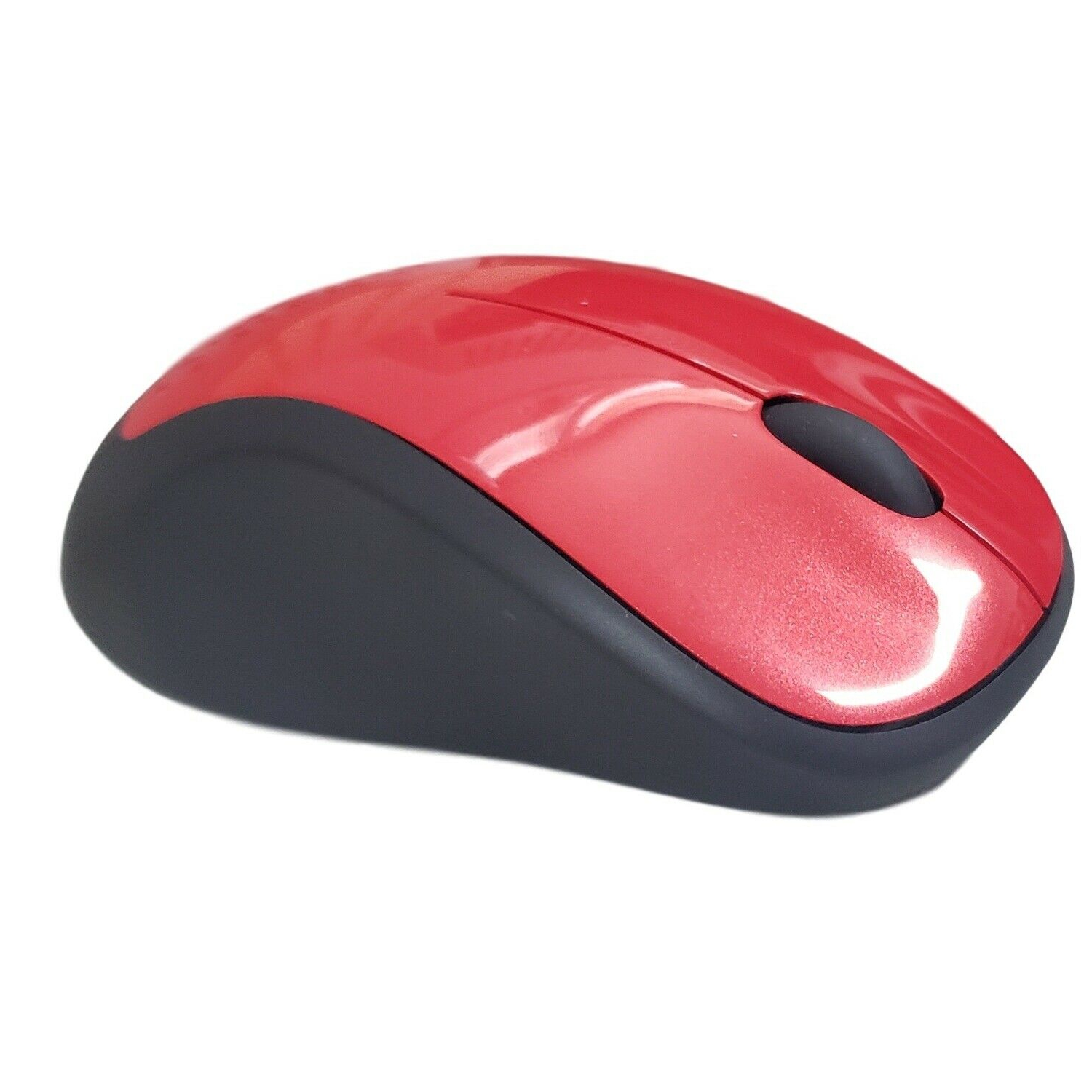 Souris optique pleine grandeur M310 de Logitech avec récepteur USB nano, rouge