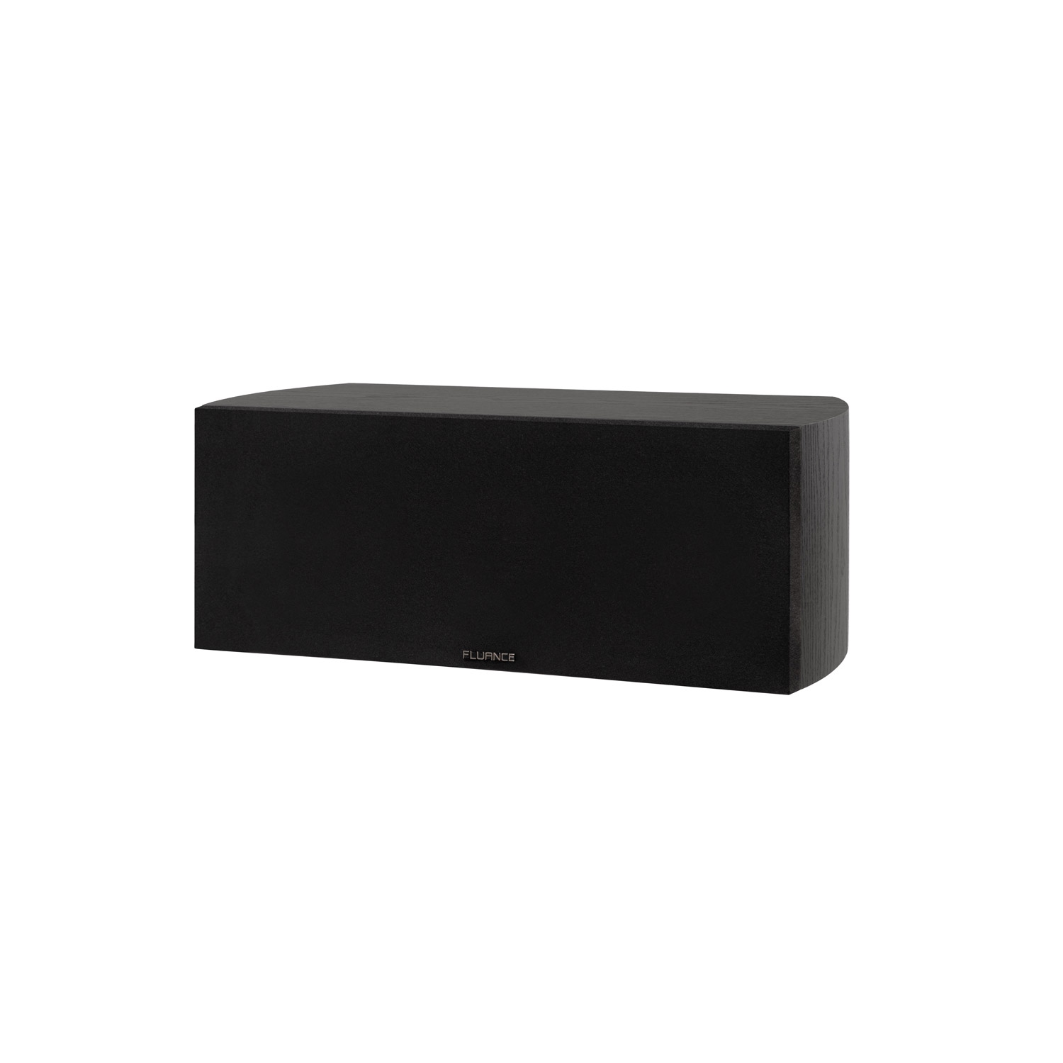 Fluance Reference High Performance 2-Way Center Channel Speaker for Home Theater Surround Sound System - Black