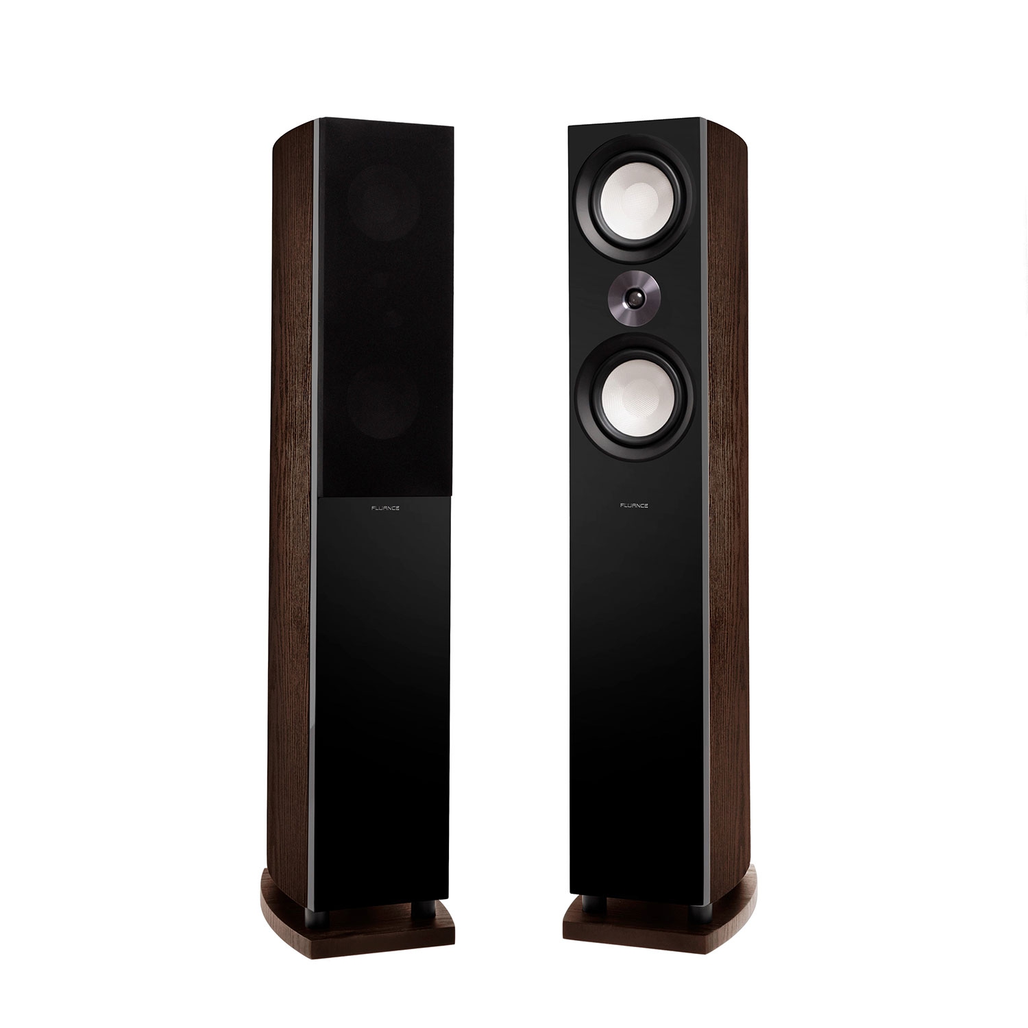 Fluance Reference Surround Sound Home Theater 5.1 Channel Speaker System with DB10 Subwoofer - Natural Walnut