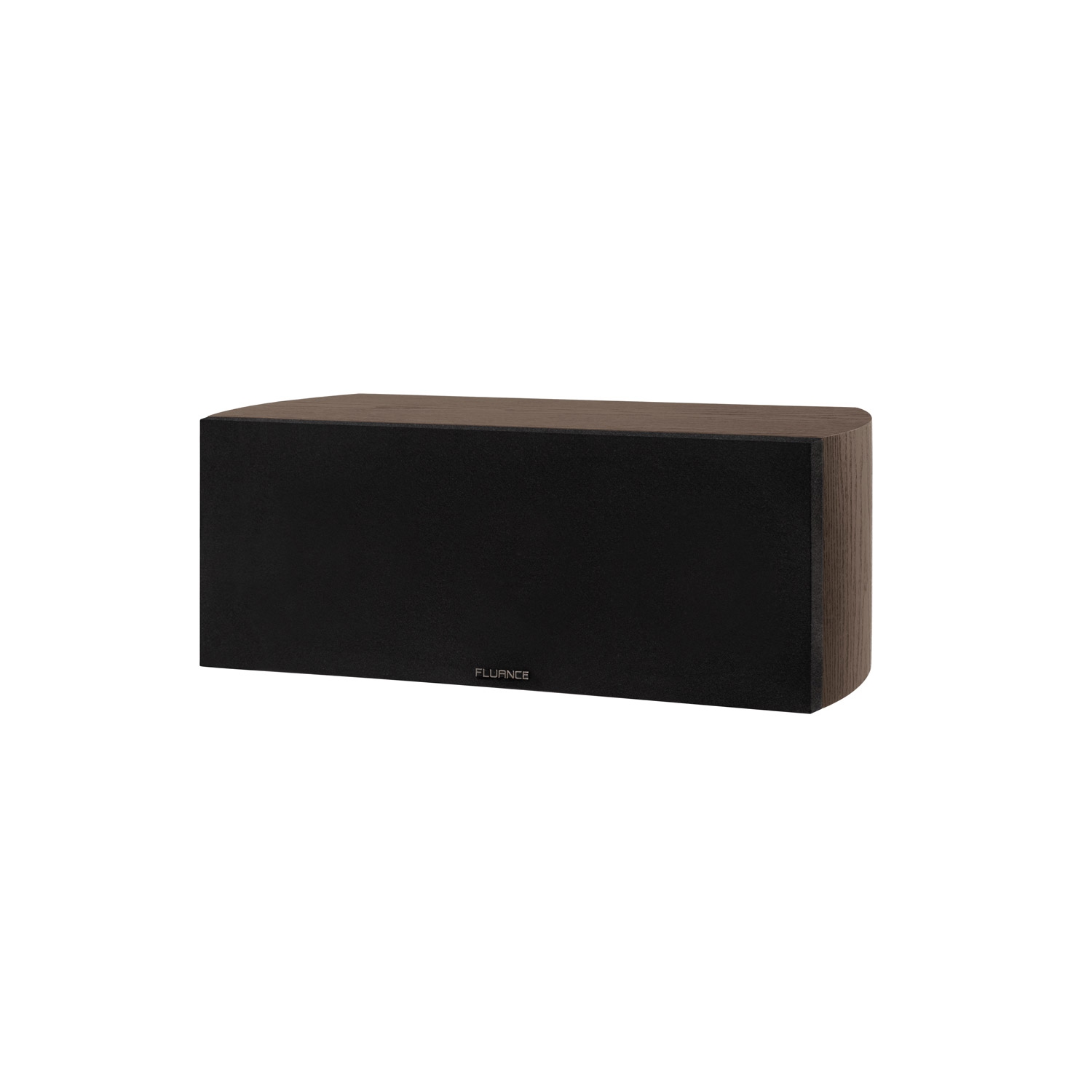 Fluance Reference High Performance 2-Way Center Channel Speaker for Home Theater Surround Sound System - Walnut