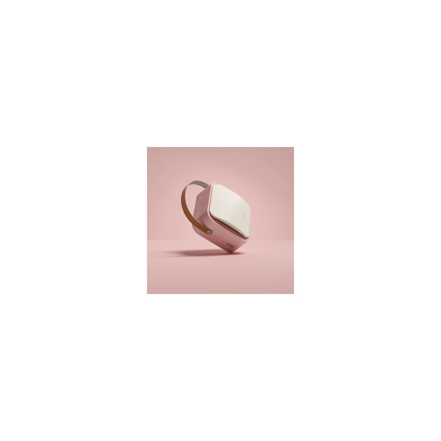 Purificateur d’air portatif HEPA GO de b-MOLA avec filtration NACO - 1804 - Rose