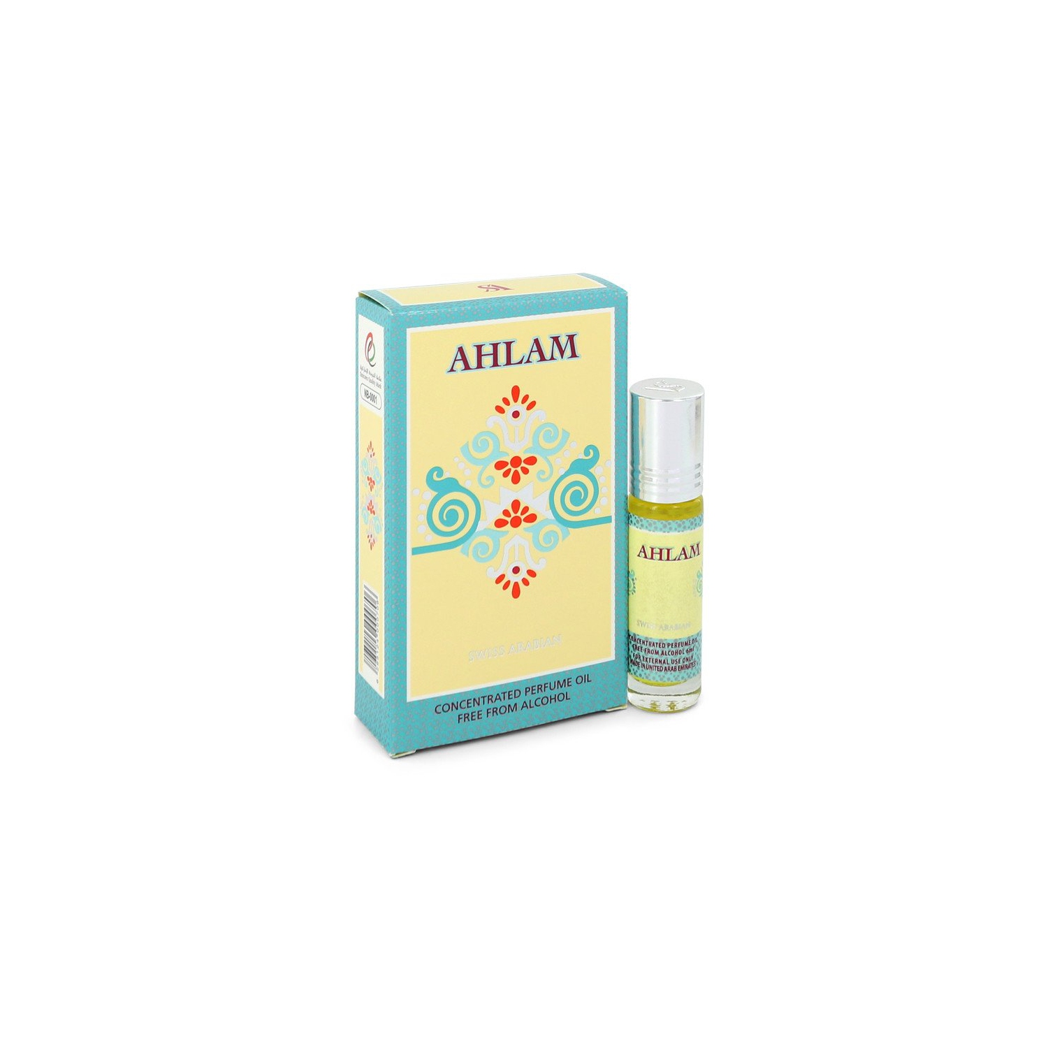 Swiss Arabian Ahlam by Swiss Arabian Concentrated Perfume Oil Free from Alcohol .20 oz