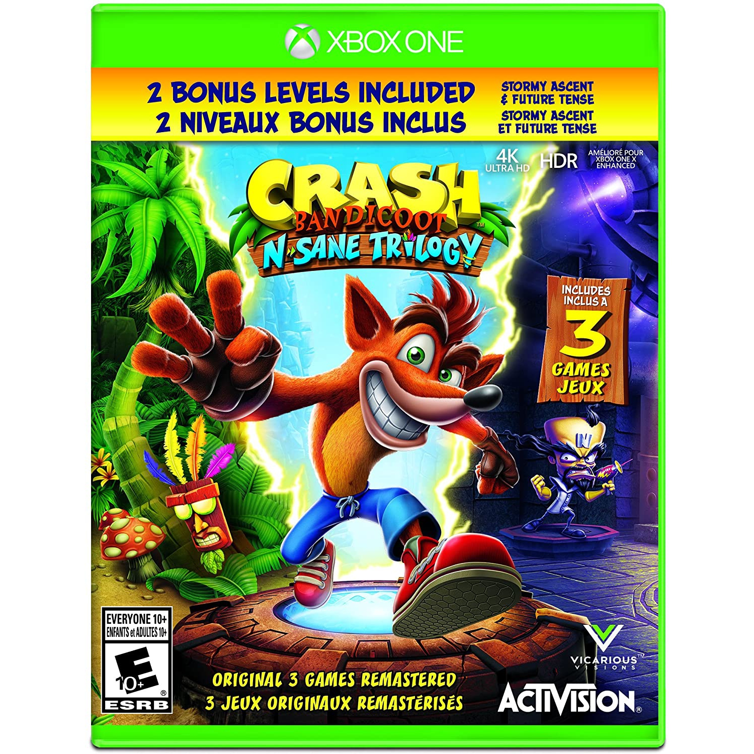 Crash Bandicoot N. Sane Trilogy-Bilingual-Xbox One
