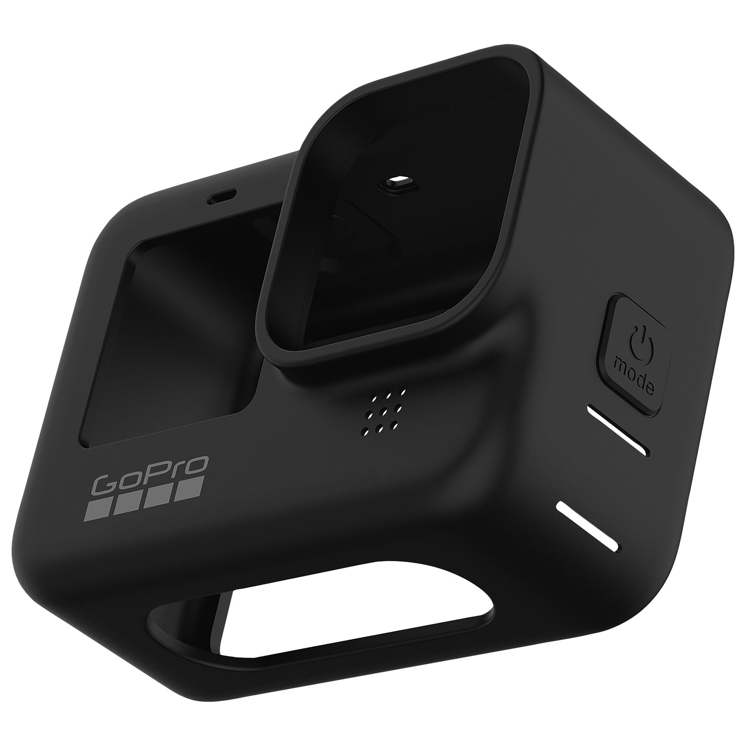Étui en silicone et cordon pour GoPro HERO11/10/9 Black - Noir