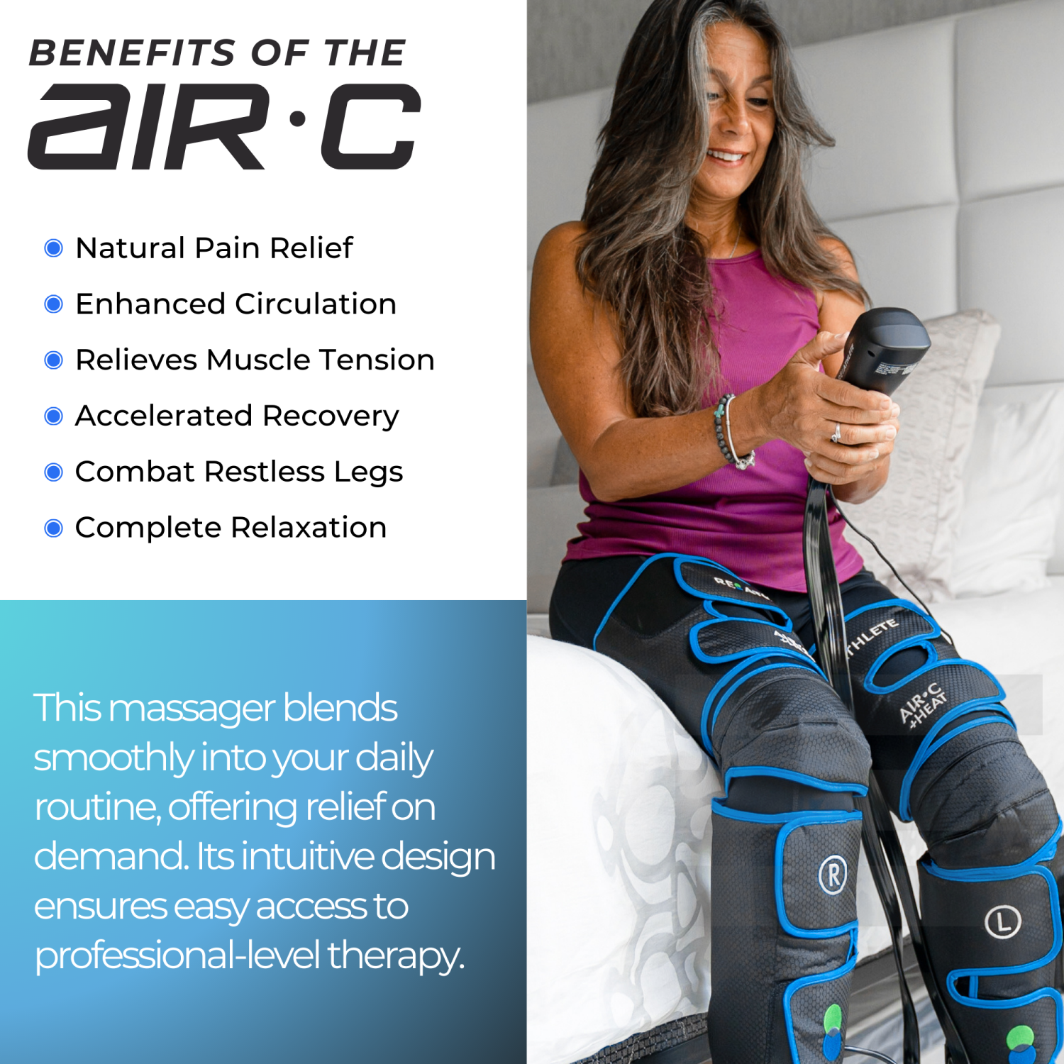 NIB Re newest Athlete leg massager