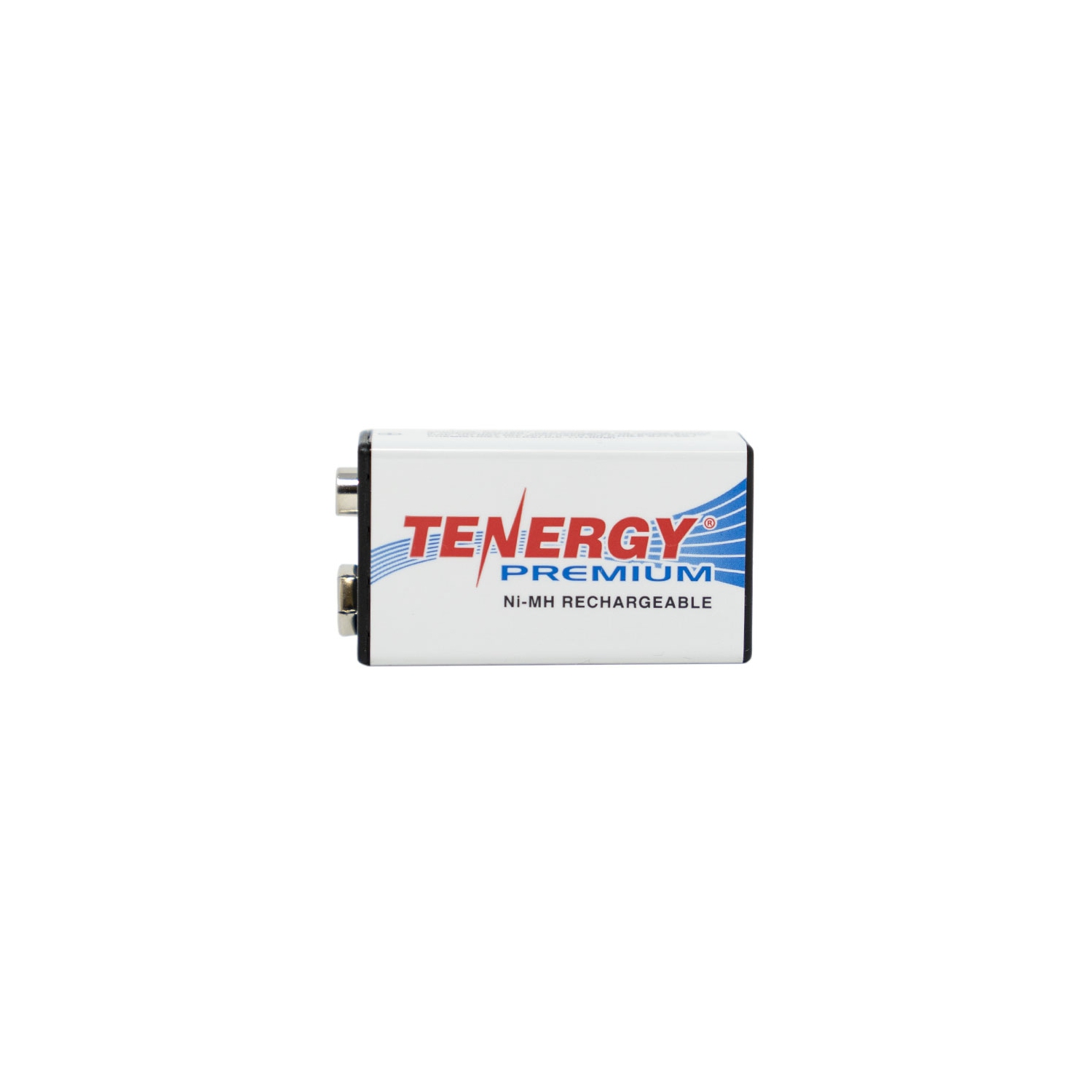 Paquet de 2 batteries NiMH de 9 V de qualité supérieure Tenergy