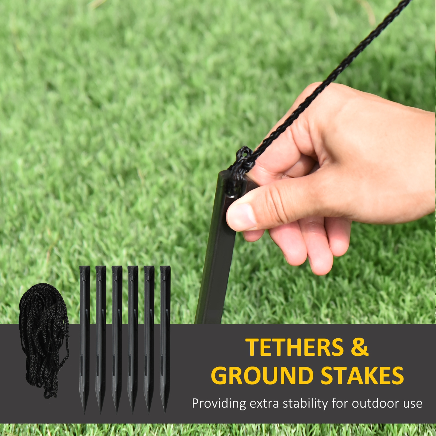 HOMCOM 8ft Inflatable Christmas Decoration Snowman with Merry Christmas Banner, Blow-Up Outdoor LED Yard Display for Lawn, Garden, Party