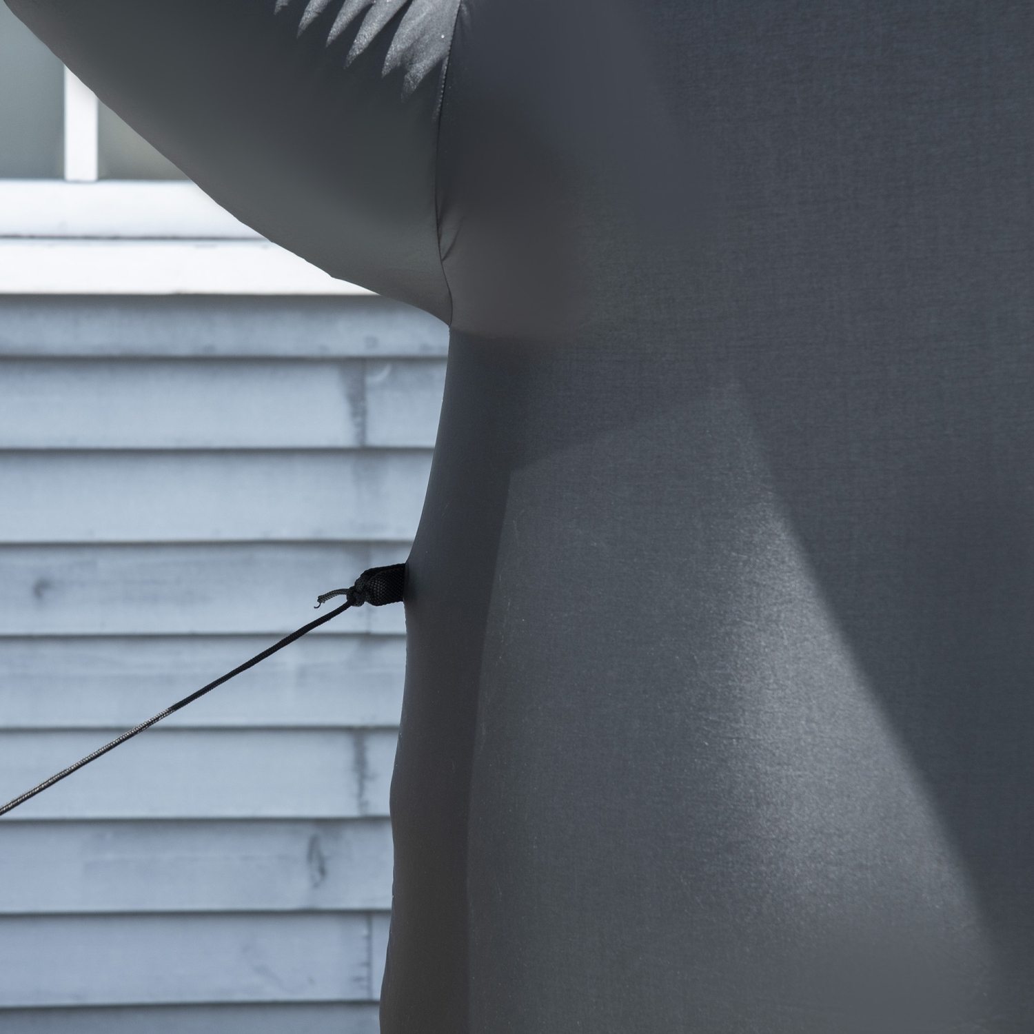 Banderole gonflable en forme de pingouin de HOMCOM 8&nbsp;pi, décoration de jardin avec lumières LED, décoration intérieure pour la pelouse