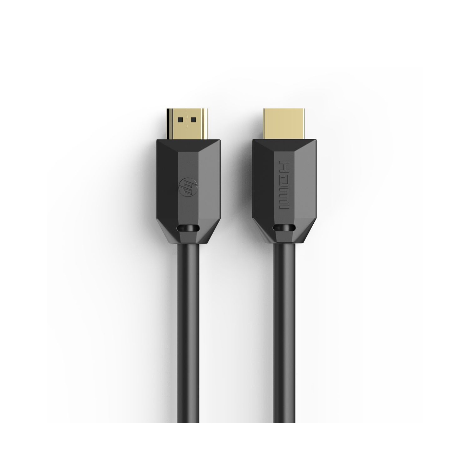HP - Câbles HDMI 2.0 Haute Vitesse, 18 Gpbs, 4K, 30 AWG, 60 Hz, Longeur de 2 Mètre, Noir