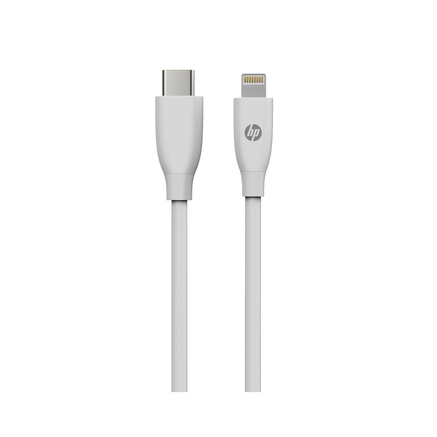 HP - USB C to Lightning Cable, Charge and Sync, 2 Meter Length, White