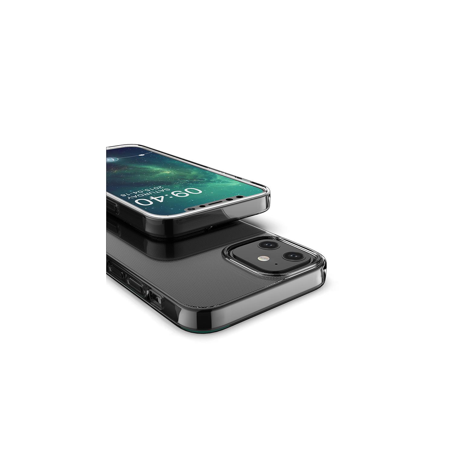 PANDACO Étui souple ajusté pour iPhone 12