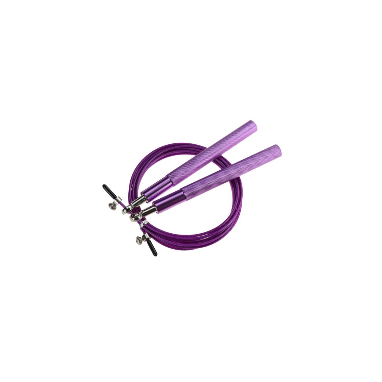 MSAN Fitness Premium Skipping Rope with Aluminum Alloy Handles, Adjustable 3m Cable, Ultra-Smooth Ball Bearings and Anti Slip Handles. Perfect for