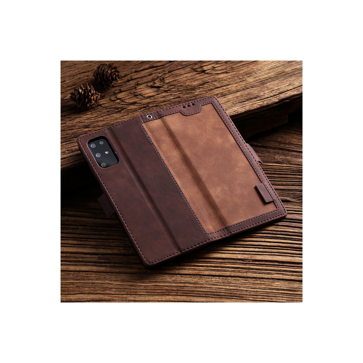 Luxury Retro Leather Magnetic Wallet Case Card Holder Stand Phone Cover Coque For Samsung Note 20