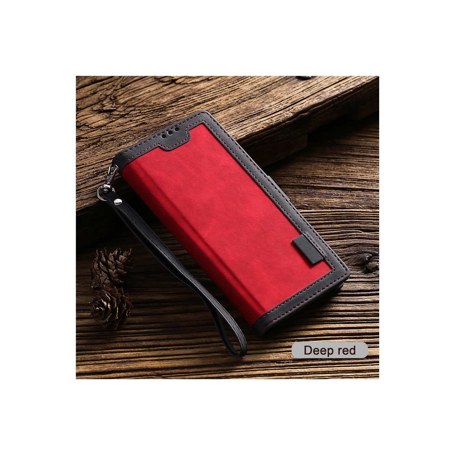 Étui à rabat en cuir vintage pour iPhone avec emplacements pour cartes, béquille et fermeture magnétique Pour Samsung Note 10 PLUS