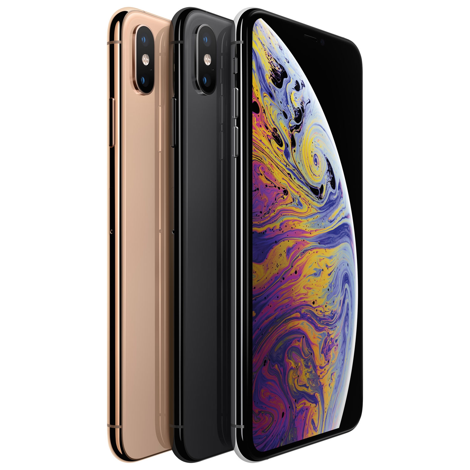 Remis à neuf - téléphone intelligent iPhone XS Max de 256 Go d’Apple - Gris cosmique - Déverrouillé - certifié remis à neuf