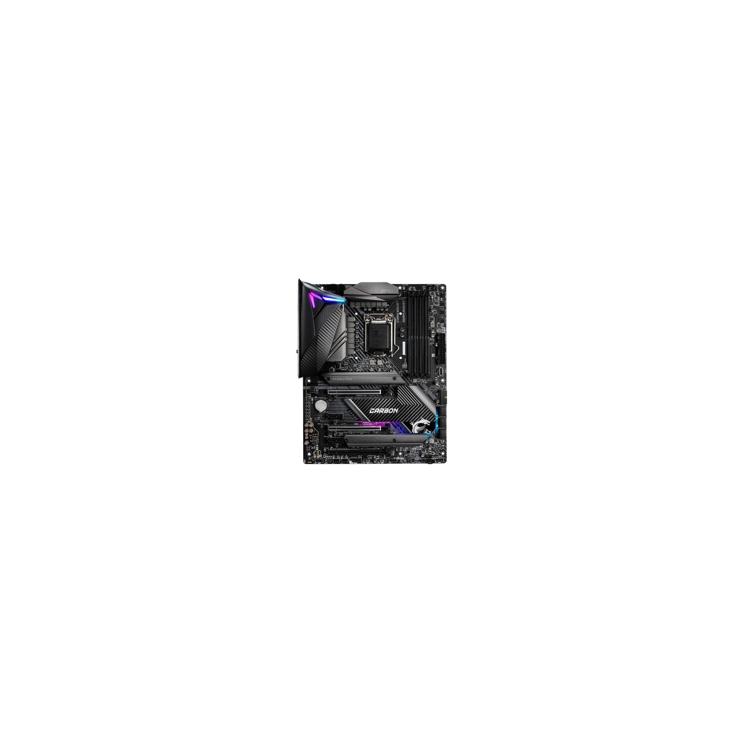 MSI MPG Z490 GAMING CARBON WIFI Desktop Motherboard - Intel Chipset - Socket LGA 1200