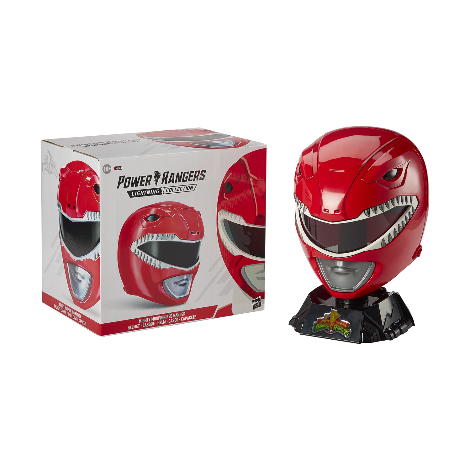 Power Rangers Lightning Collection Life Size Prop Replica Helmet Exclusive - Red Ranger Helmet