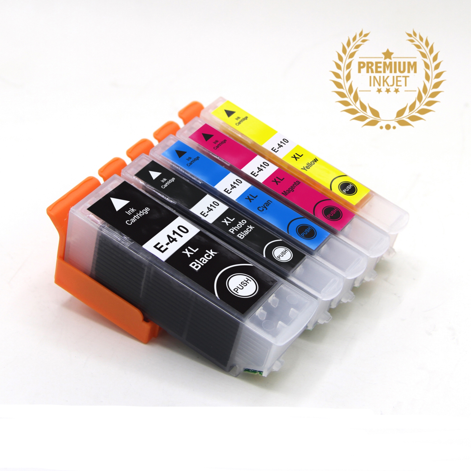 Ultra Ink™ EPSON T410 BK/PBK/M/Y/C Compatible Inkjet COMBO-Epson Printer XP530/630/635/640/7100/830