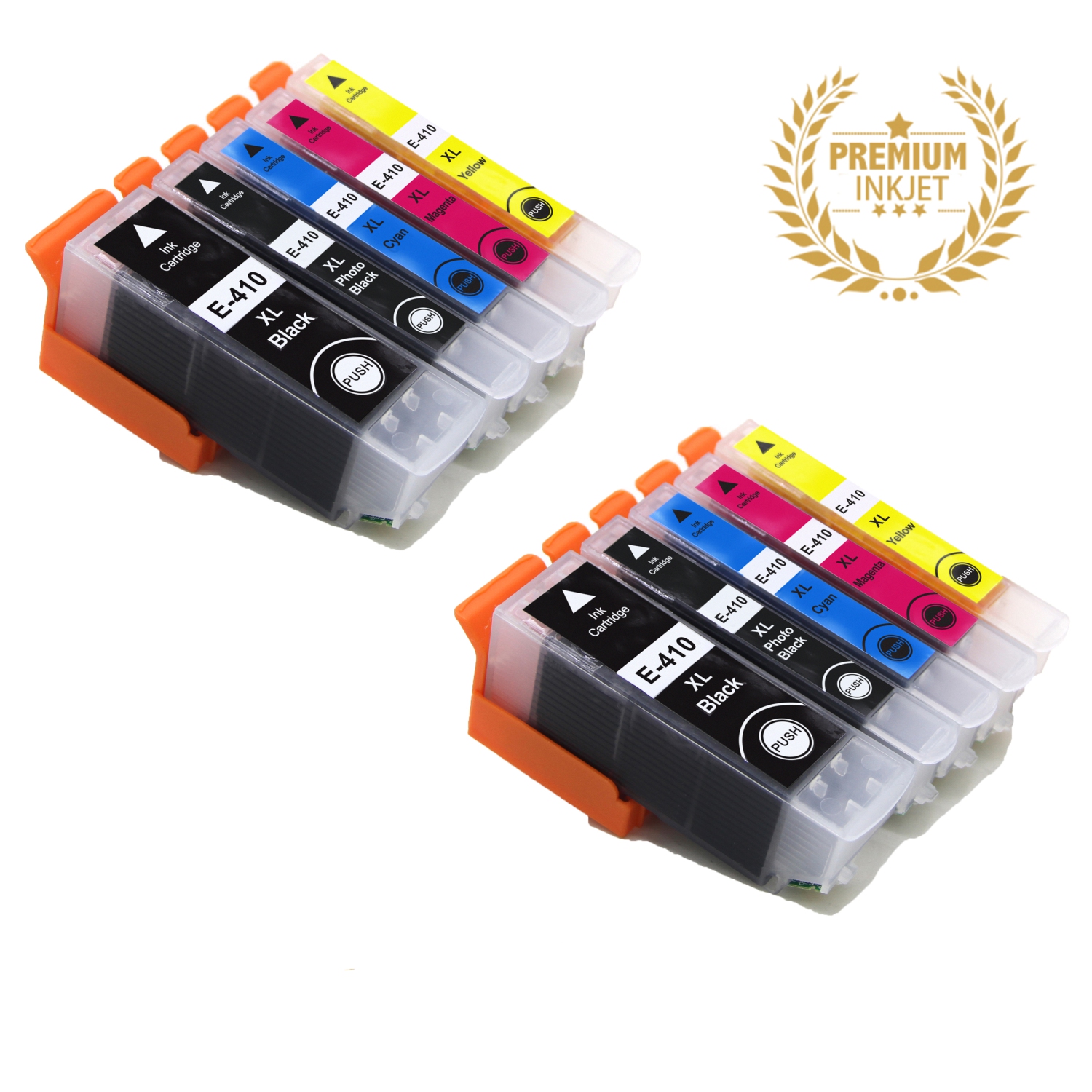 Ultra Ink™ 2 Sets EPSON T410 BK/PBK/M/Y/C Inkjet COMBO-Epson Printer XP530/630/635/640/7100/830