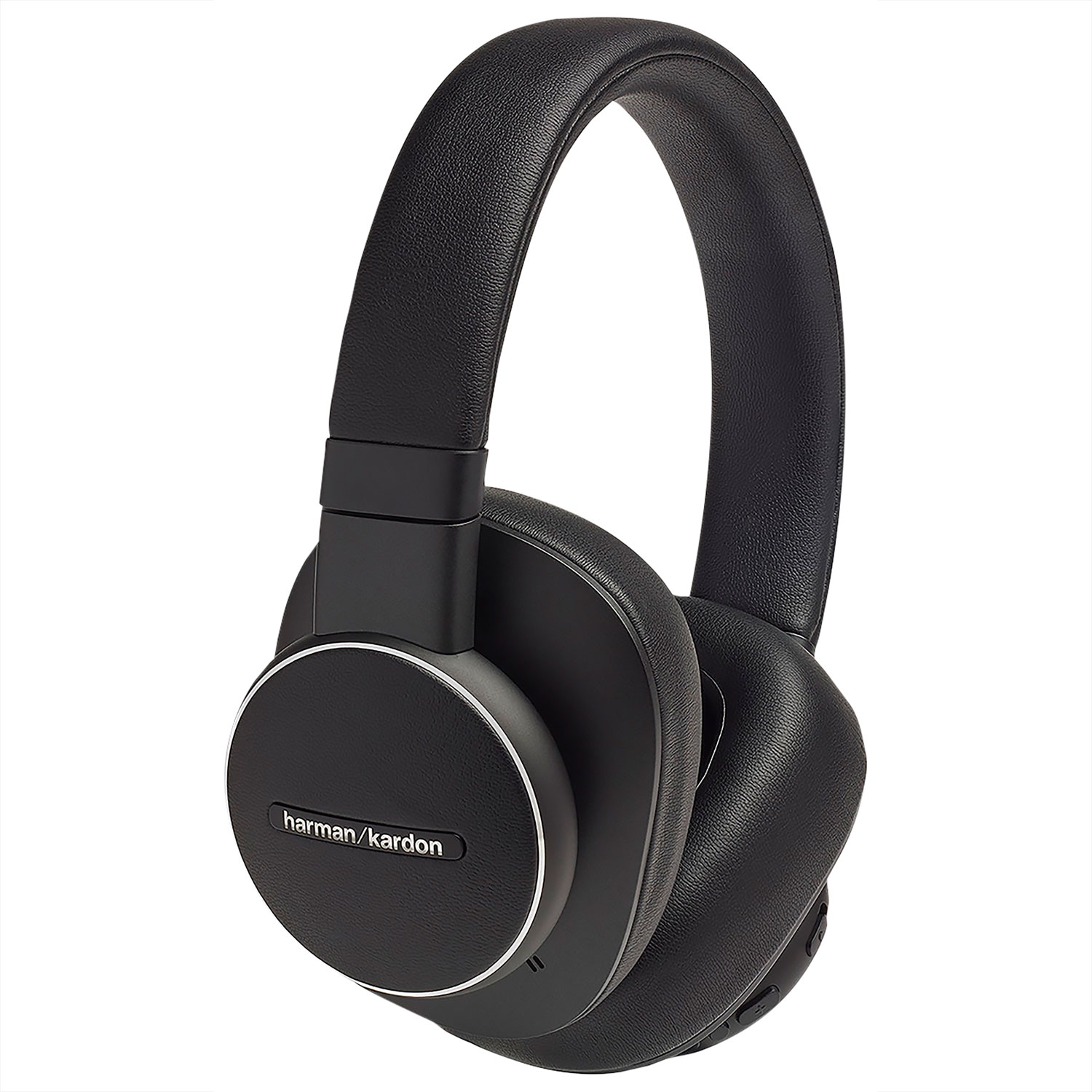 Harman Kardon FLY ANC Over-Ear Noise Cancelling Bluetooth Headphones - Black