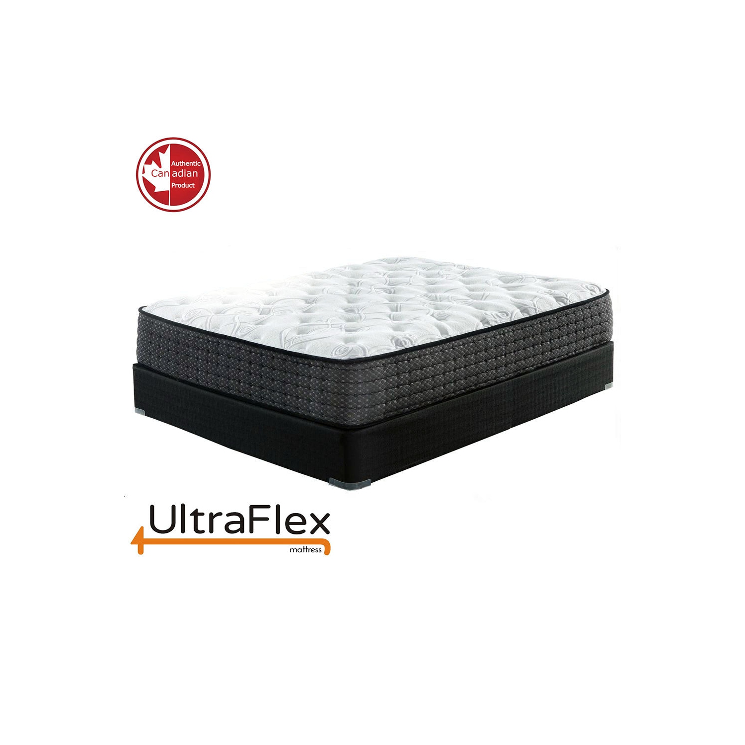 ULTRA-flexible – matelas hybride de 10 po à ressorts ensachés et à ressorts ensachés, écologique – très grand lit