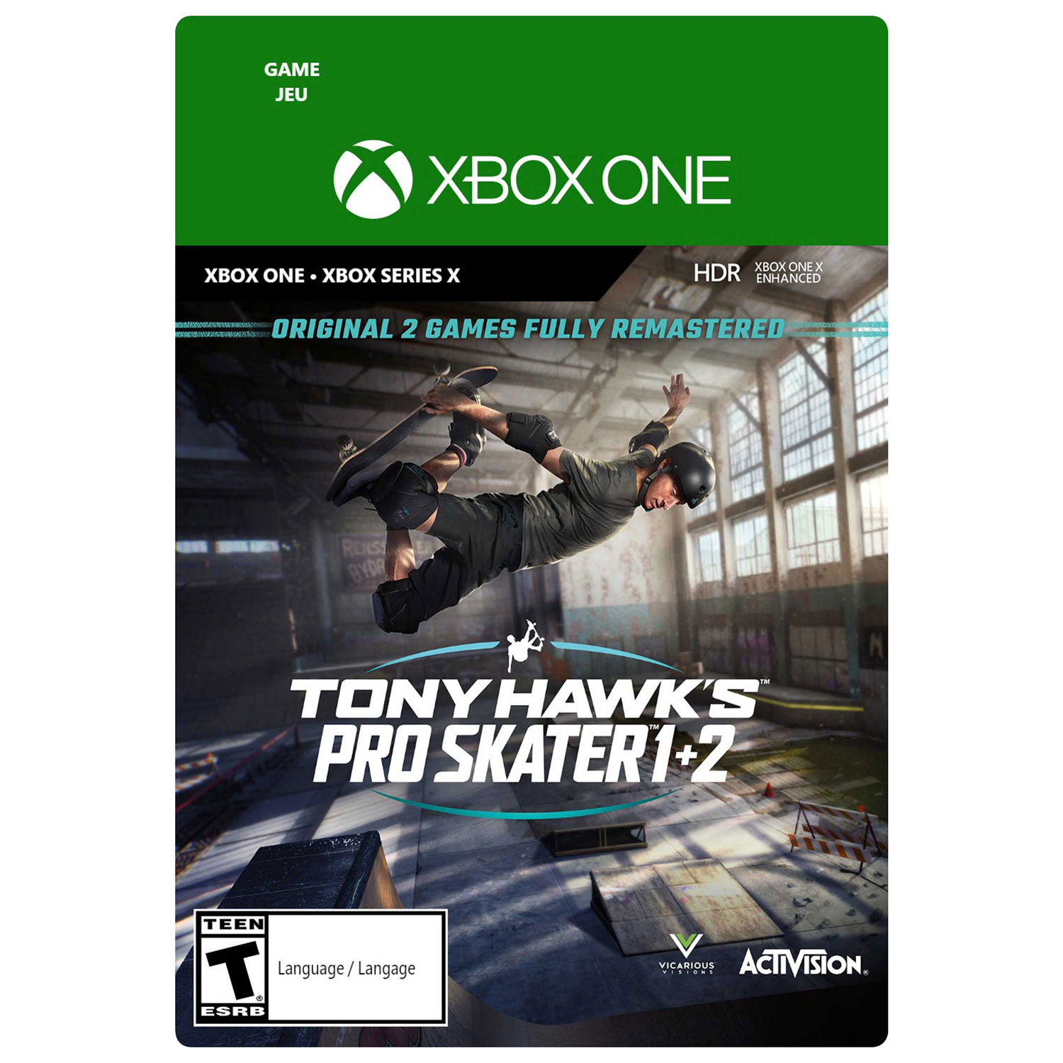 Tony Hawk's Pro Skater 1 + 2 (Xbox One / Xbox Series X) - Digital Download