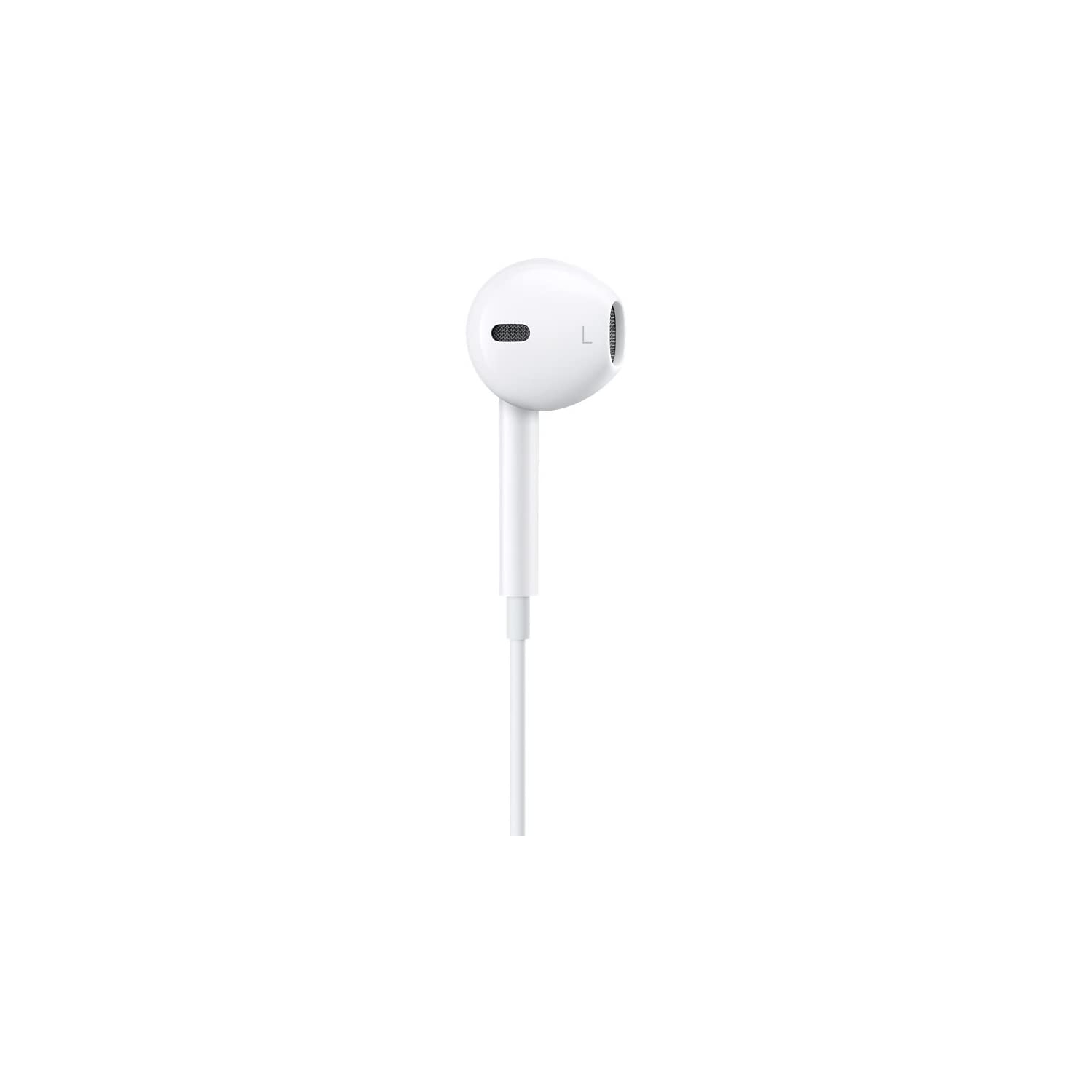 Écouteurs Lightning d’Apple pour iPhone 7, 8, plus et X avec microphone et télécommande intégrée, EarPods avec connecteur Lightning MMTN2ZM/A - Blanc