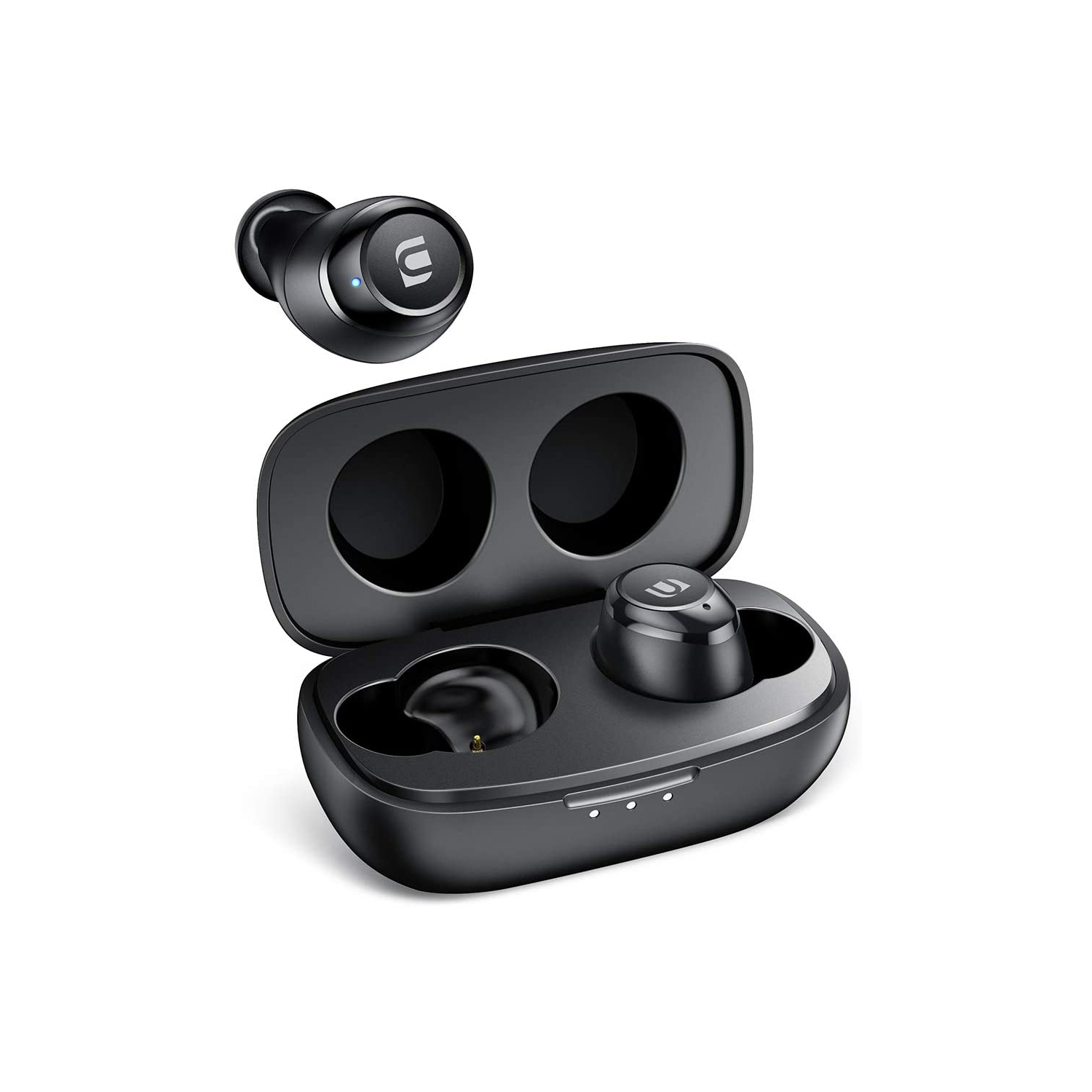 UGREEN HiTune Wireless Earbuds Bluetooth 5.0 Headphones In-Ear Stereo HiFi Sound Waterproof Sports Earphones with USB C Charging Case 27H Playtime, Built-in Mic CVC 8.0 Noise Cancelling, Touch Control