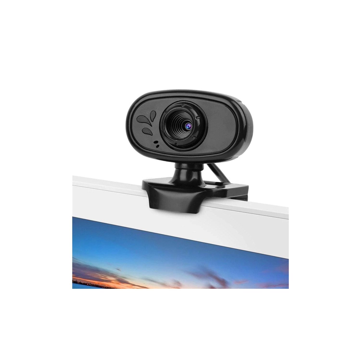 Xtrike Me - USB 2.0 Webcam 640 x 480 Windows and Mac OS Compatible Black