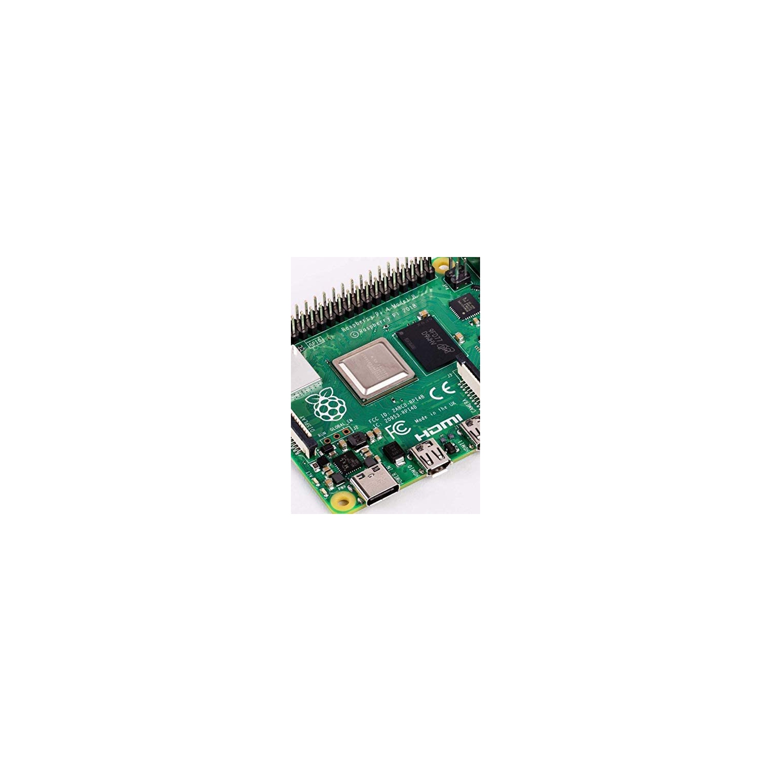 Raspberry Pi 4 Model B 2019 Quad Core 64 Bit WiFi Bluetooth