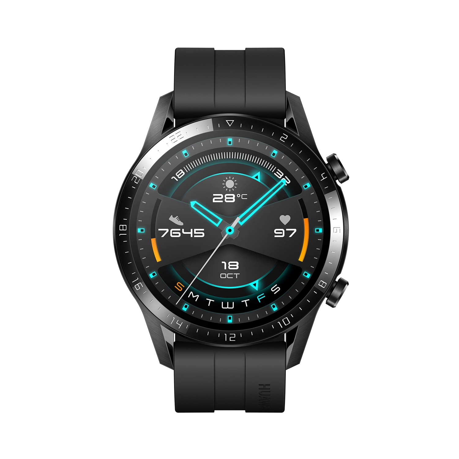 Open Box -Huawei Watch GT 2 Sport Smartwatch mattschwarz