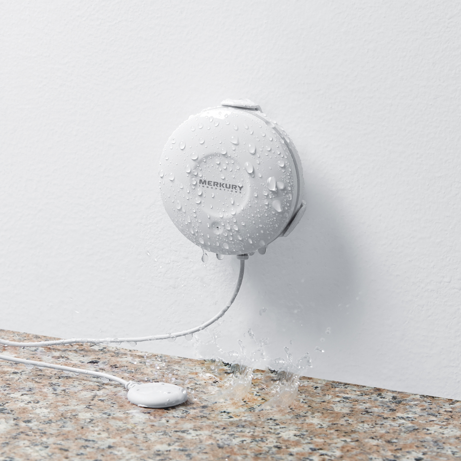 Geeni Smart Wi-Fi Water and Flood Sensor - White