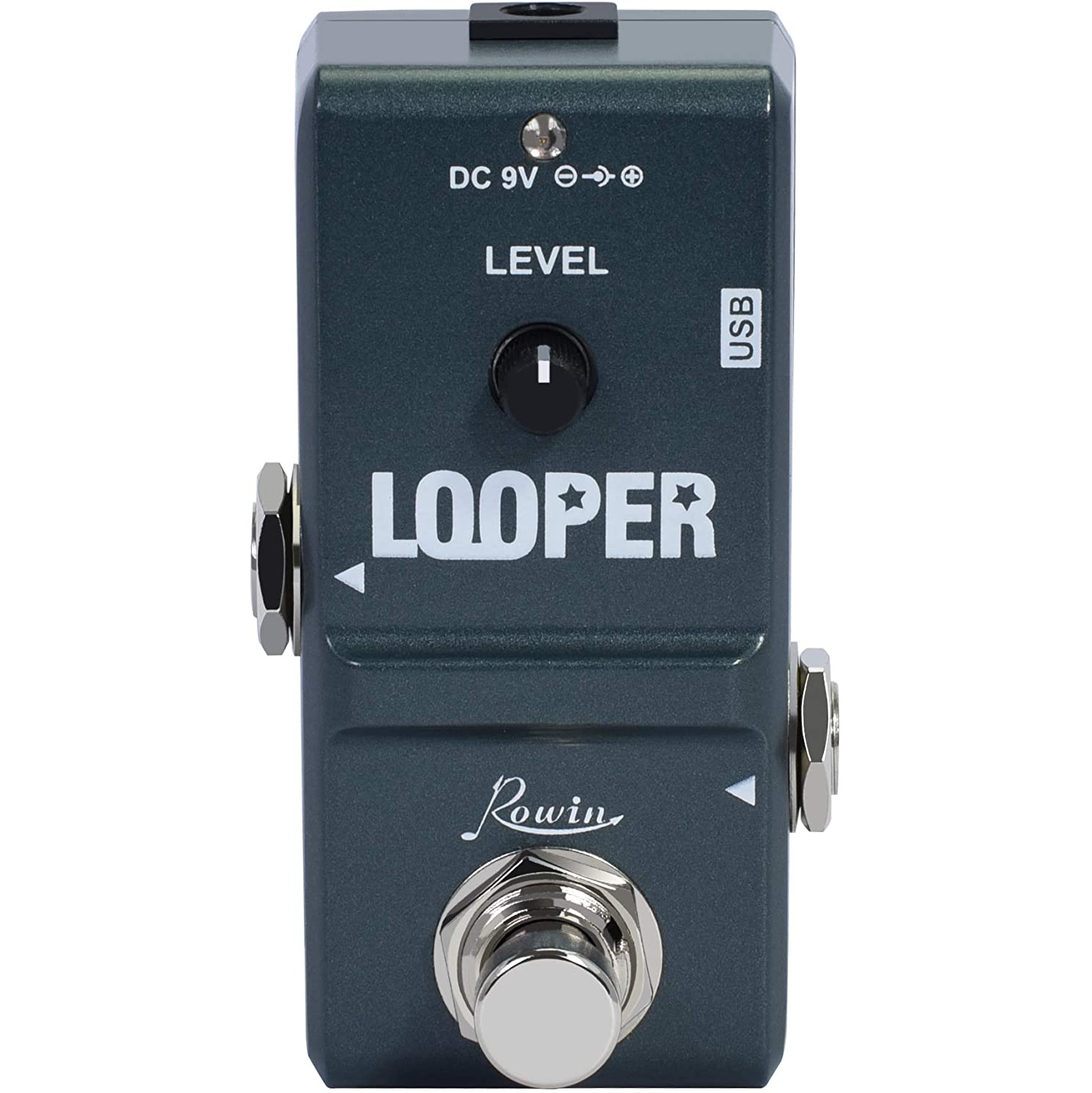 Rowin Tiny Looper Effects Pedals for Guitar 10 Minutes of Looping Unlimited Overdubs