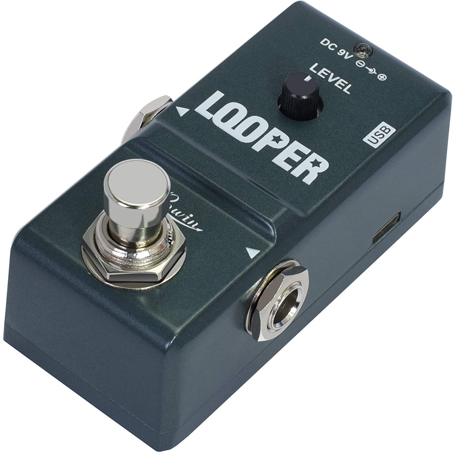 Rowin Tiny Looper Effects Pedals for Guitar 10 Minutes of Looping Unlimited Overdubs