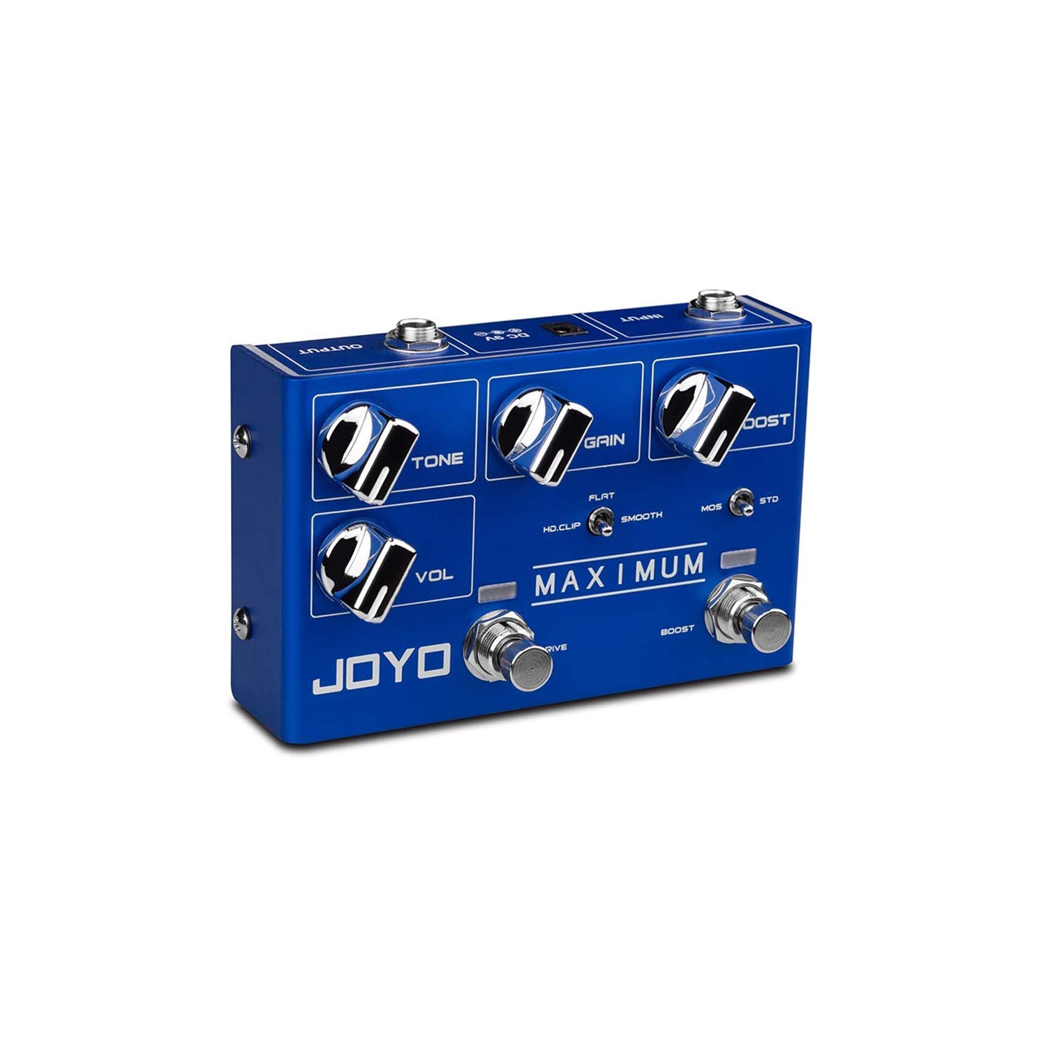 JOYO R-05 Maximum Overdrive Guitar Effect Pedal with 2 Fabulous Overdrive Tones