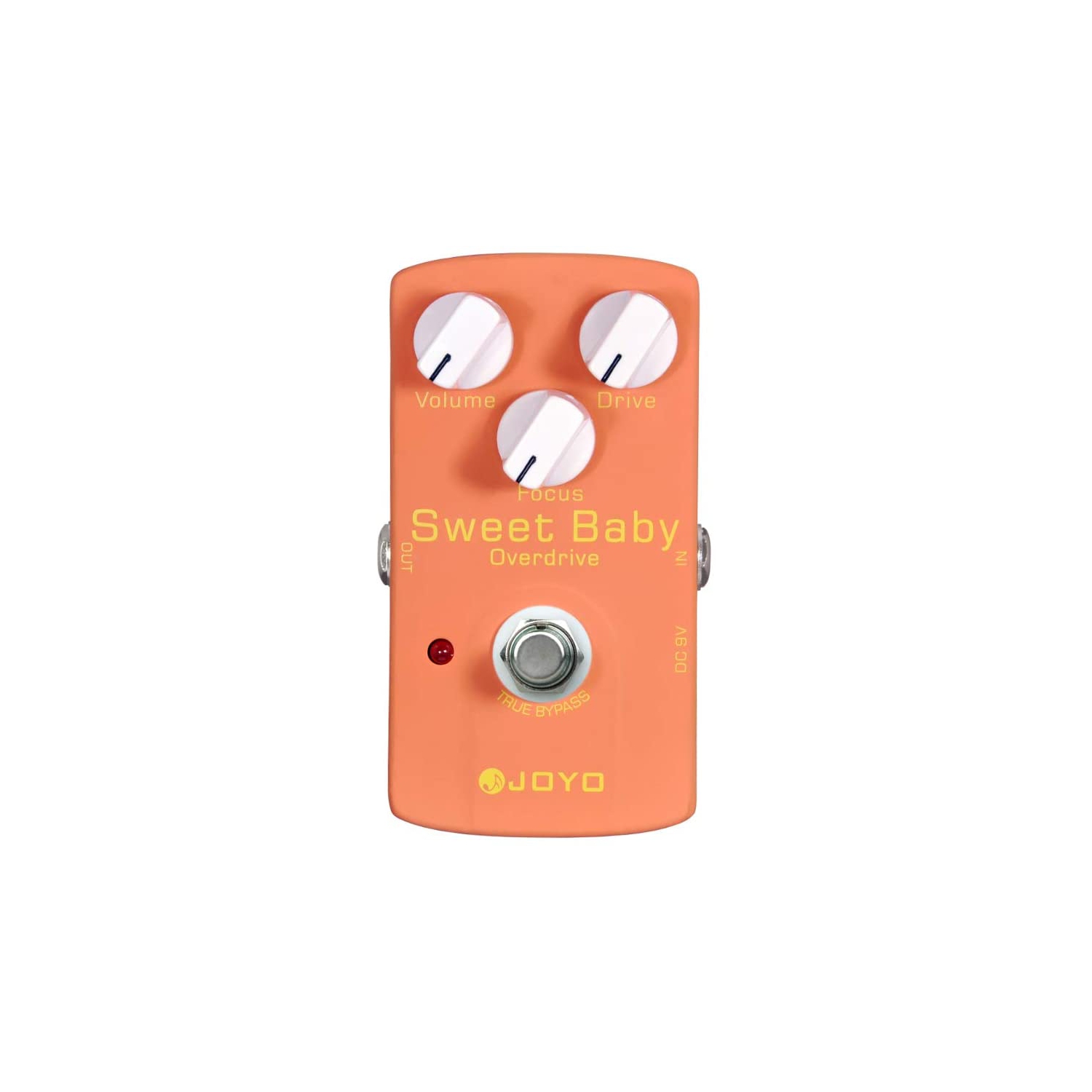 JOYO Sweet Baby Low-Gain Overdrive Pedal Adapt to Various Overdrive Styles for Electric Guitar Effect