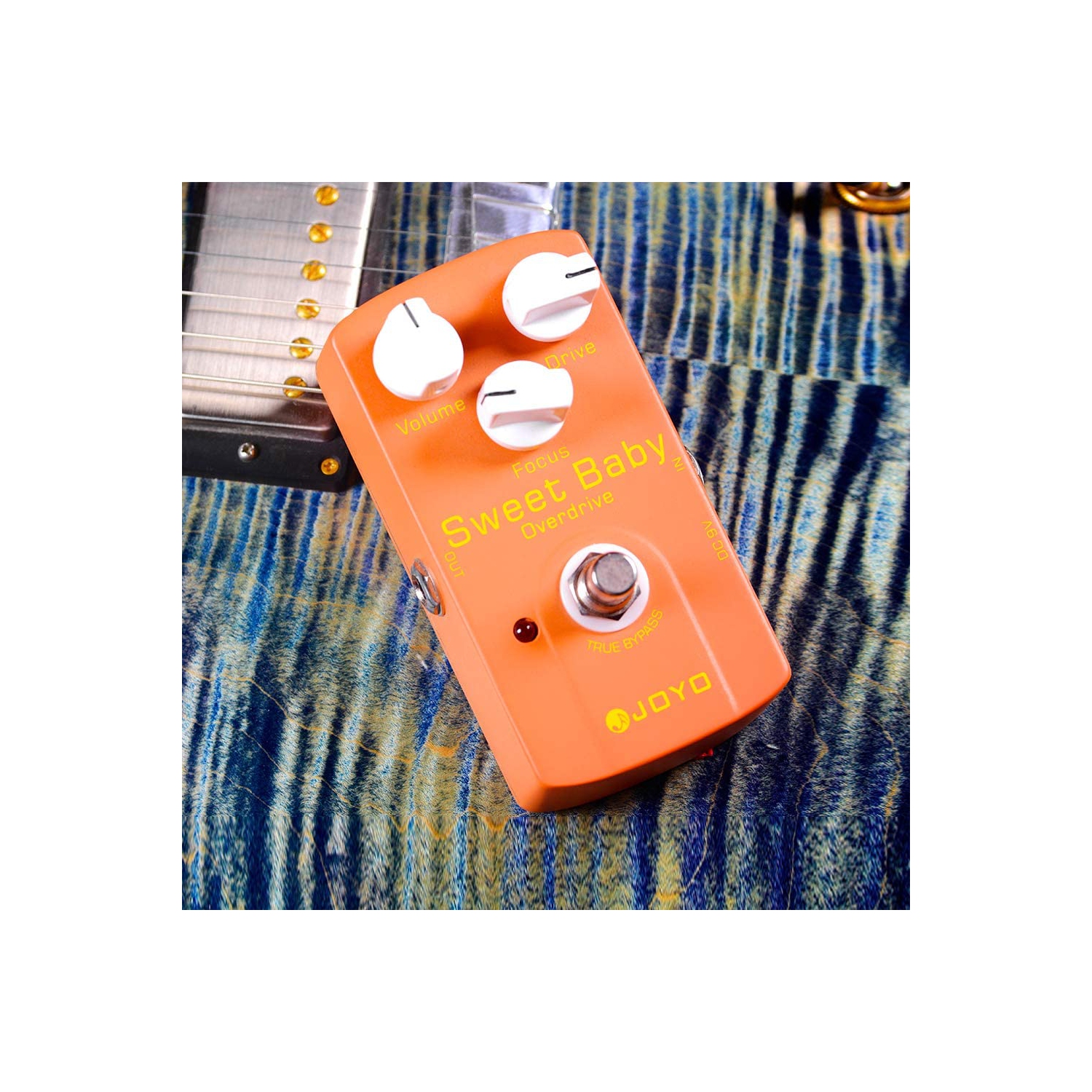JOYO Sweet Baby Low-Gain Overdrive Pedal Adapt to Various Overdrive Styles for Electric Guitar Effect
