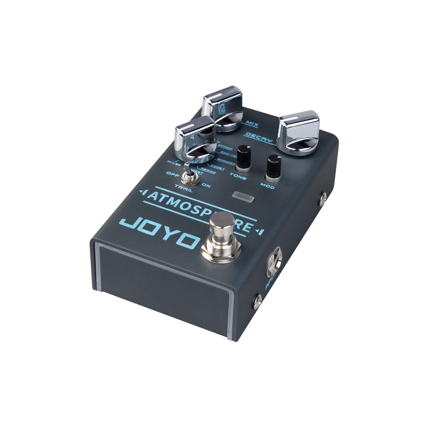 JOYO R-14 Atmospheres- Reverb Pedal Multi Pedal Effect for Electric Guitar Multi-mode Reverb Effect Pedal with 9