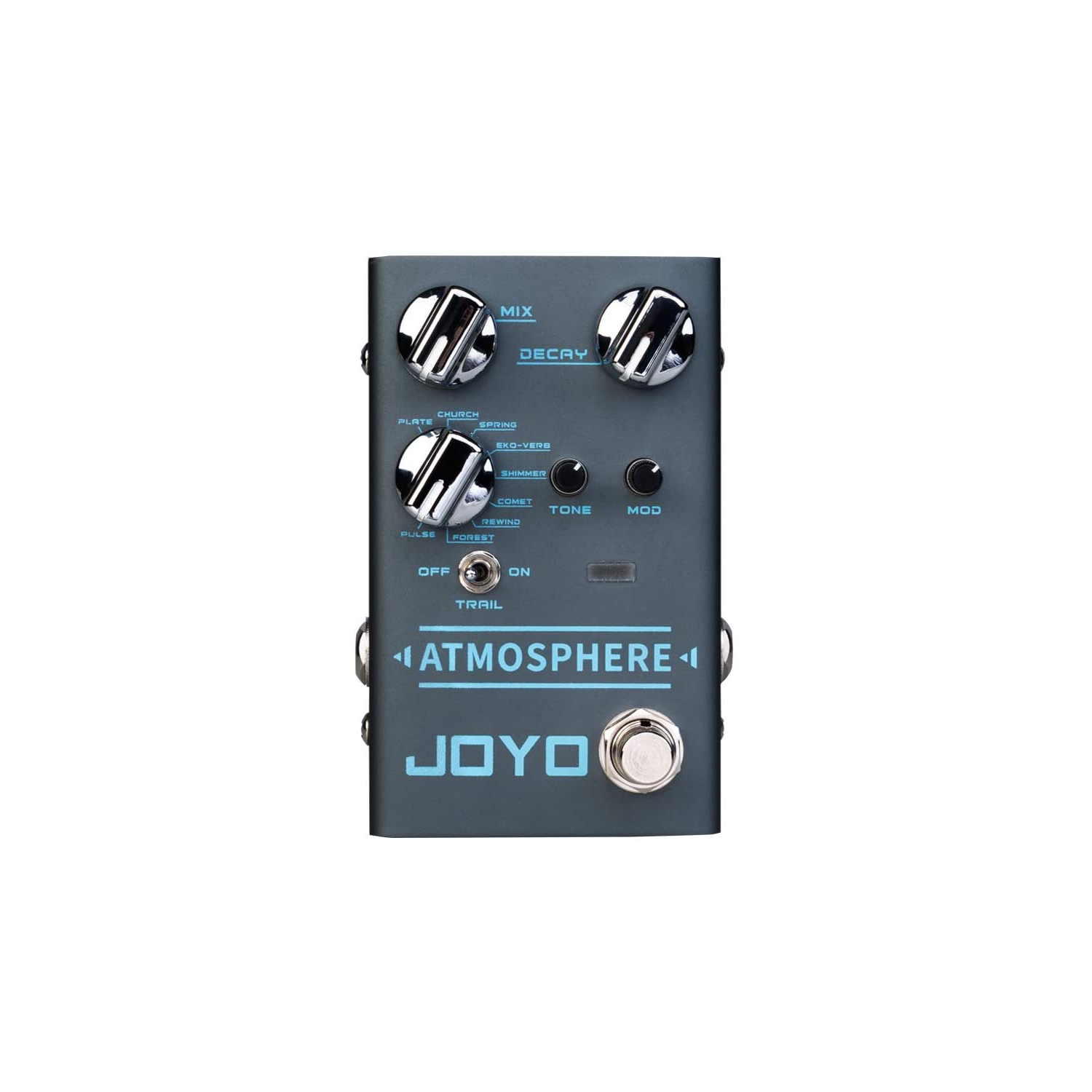 JOYO R-14 Atmospheres- Reverb Pedal Multi Pedal Effect for Electric Guitar Multi-mode Reverb Effect Pedal with 9