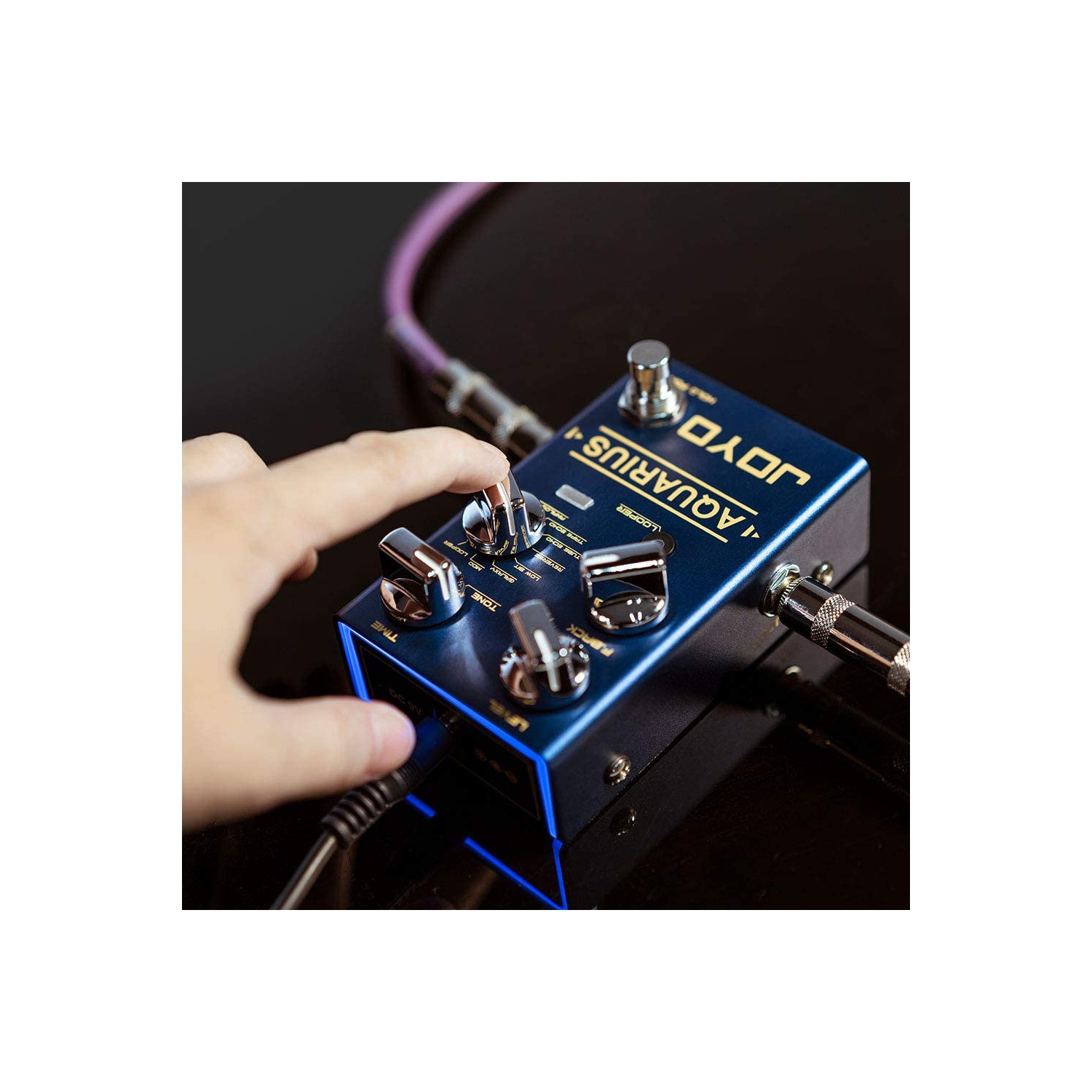 JOYO R-07 Aquarius Multi Mode Delay Looper Guitar Effect Pedal