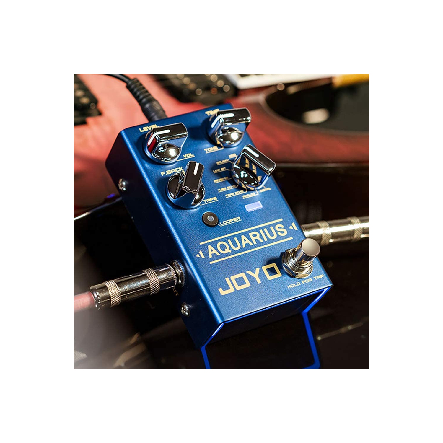 JOYO R-07 Aquarius Multi Mode Delay Looper Guitar Effect Pedal