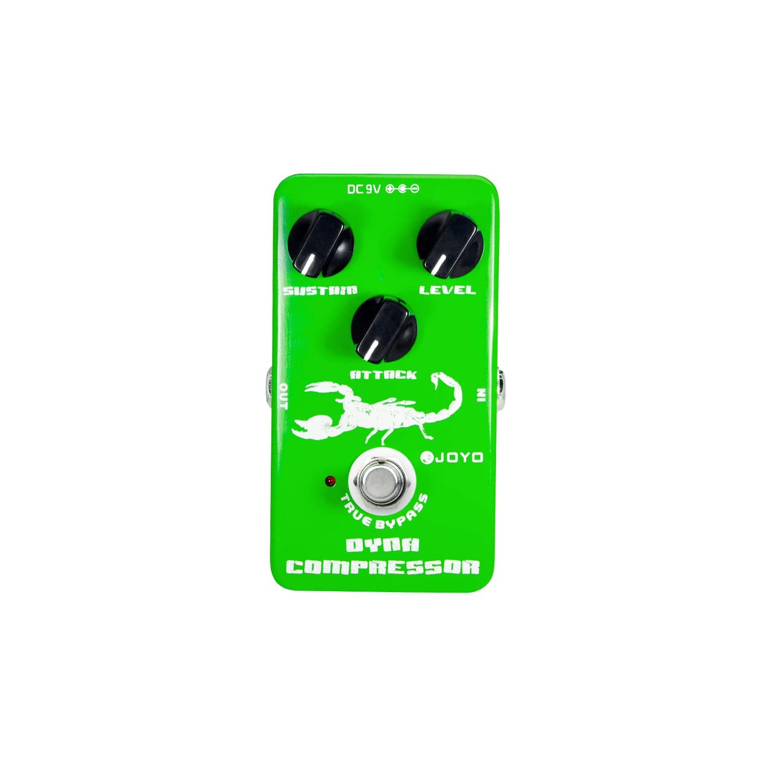 JOYO Dynamic Compressor Pedal with Very Low Noise re-Creation the Classic Ross Compressor for Electric Guitar & Bass
